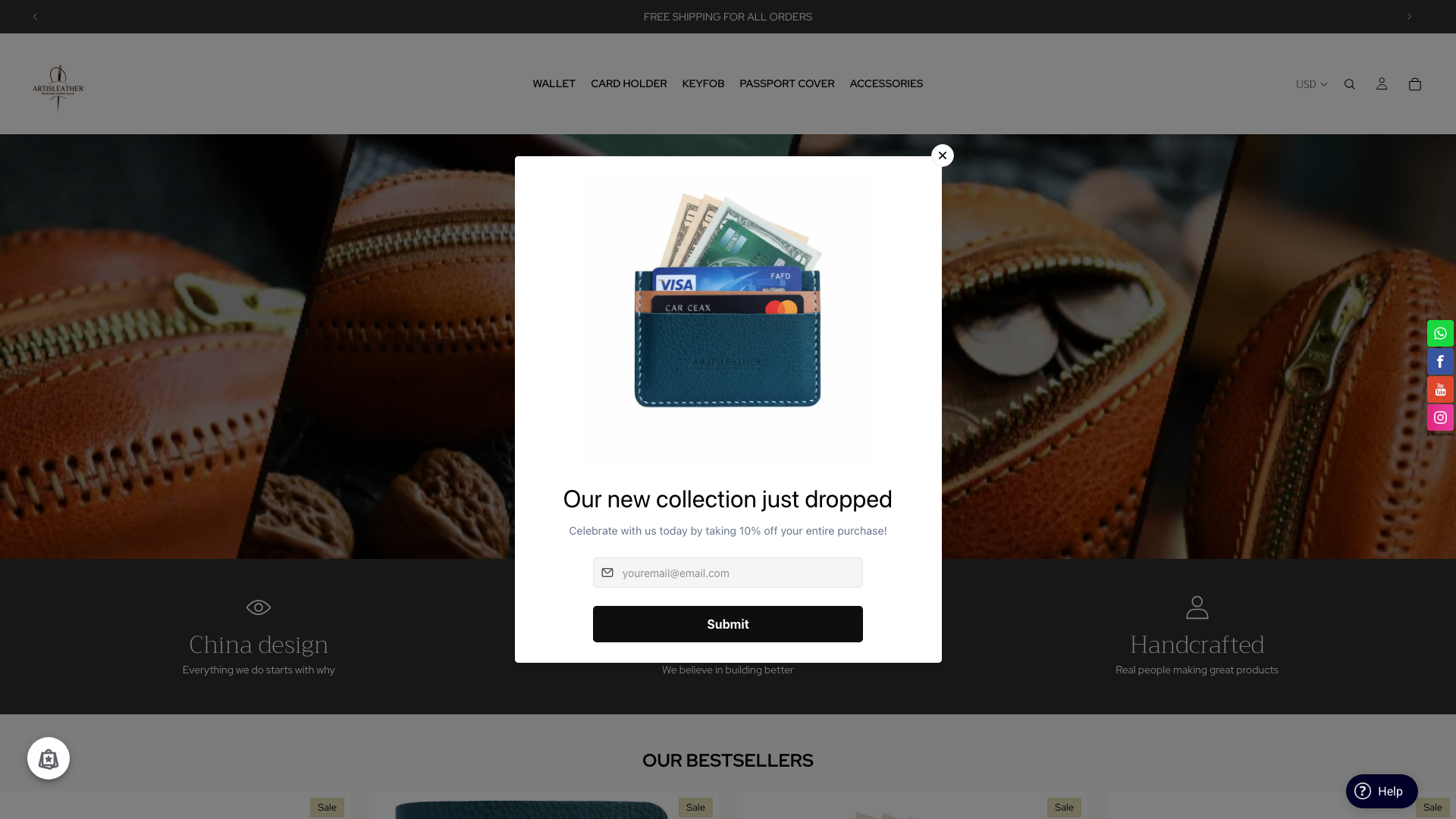 Website redesign