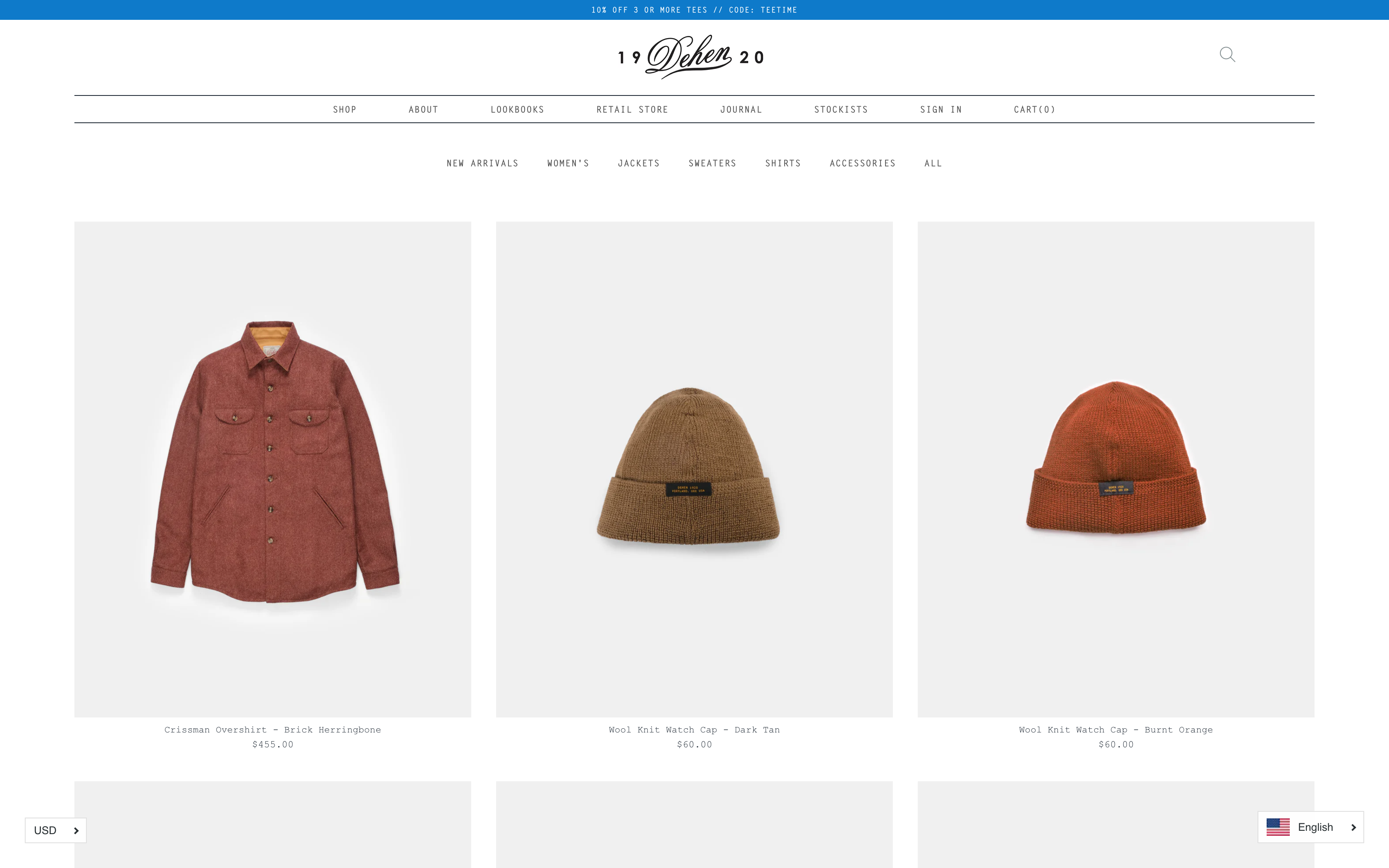 dehen1920.com screenshot