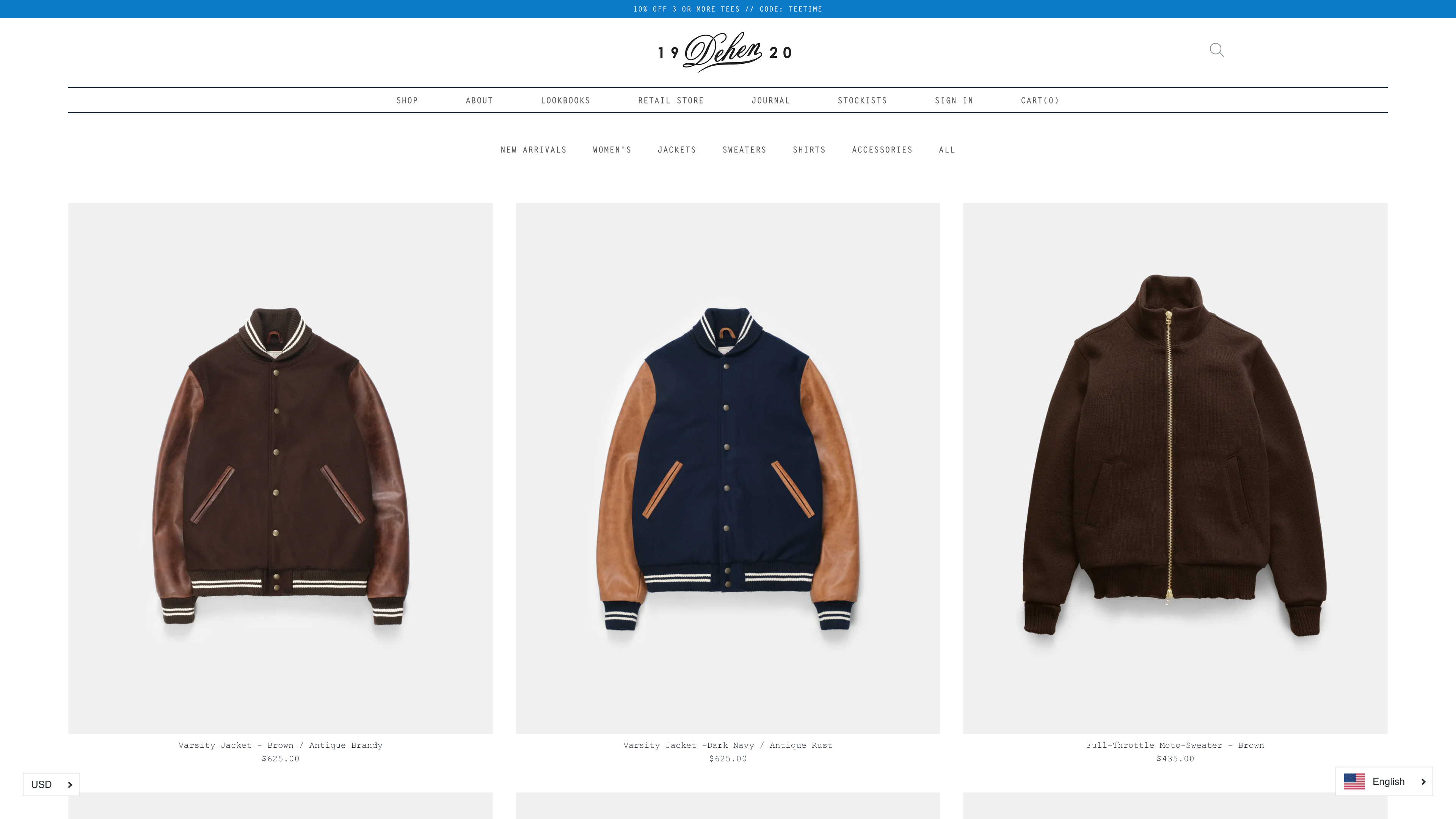 dehen1920.com screenshot 2