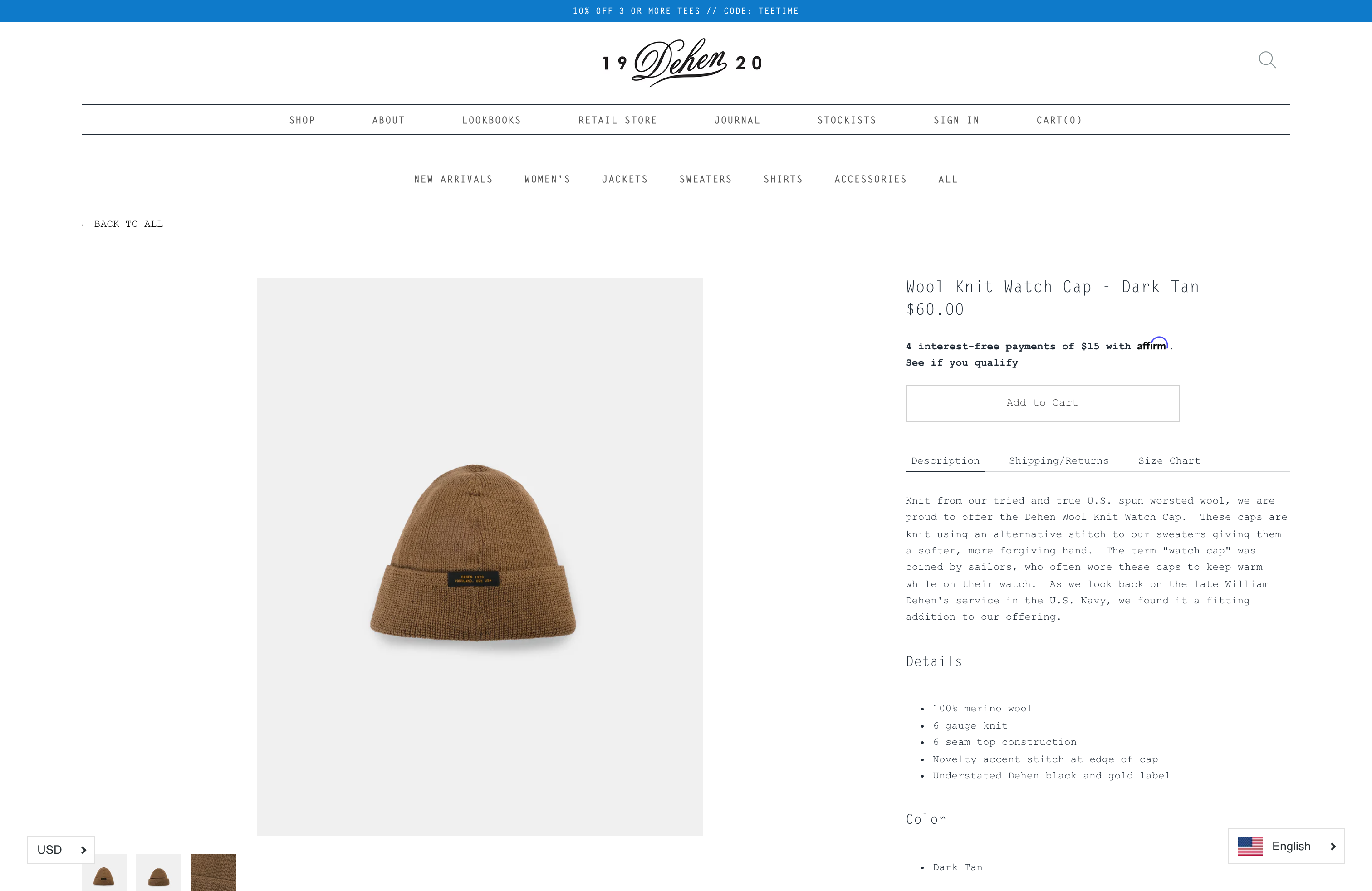 dehen1920.com screenshot 4