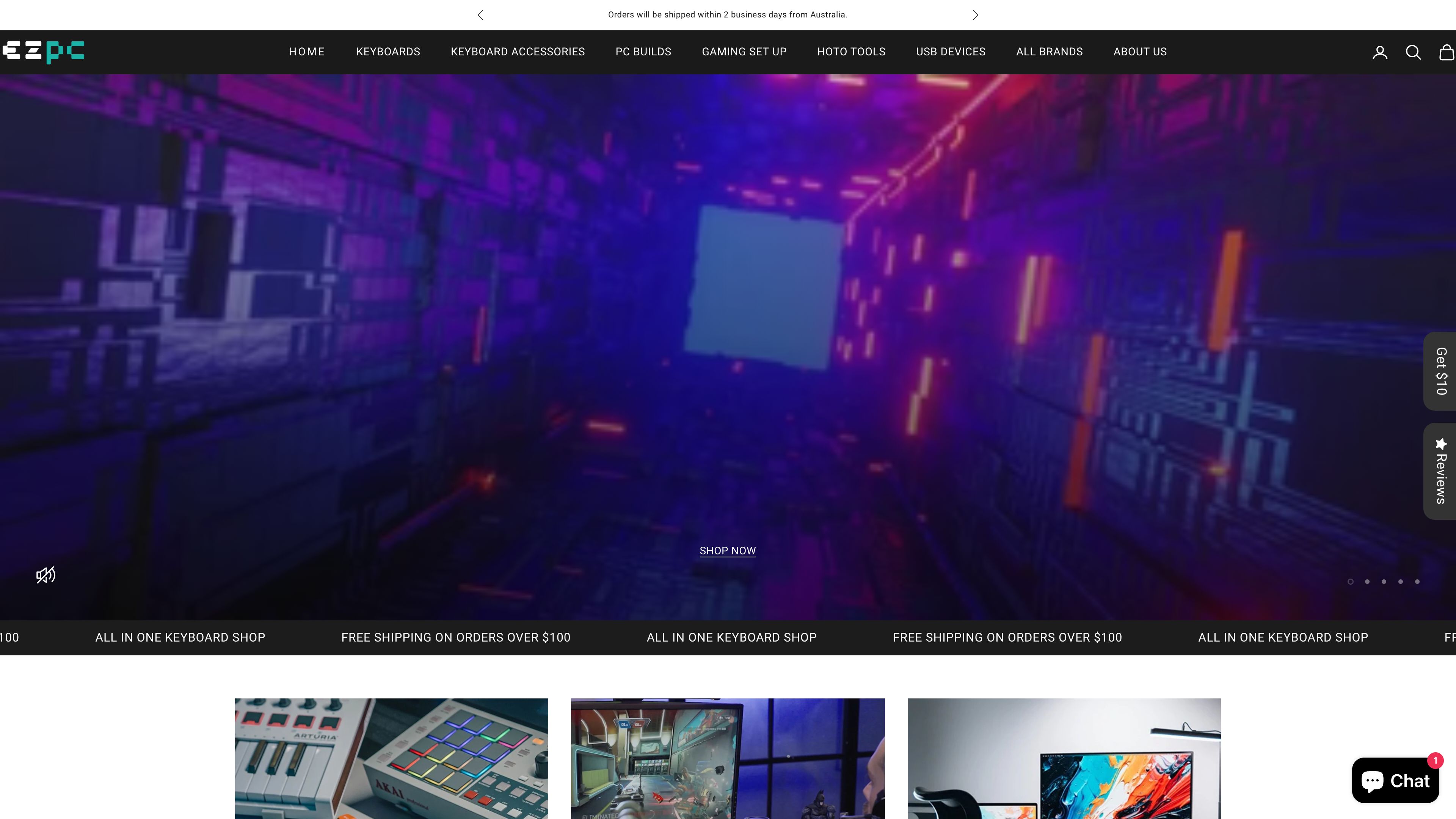 Website Design digital marketing for a 3C Electronics Brand eshop screenshot 7