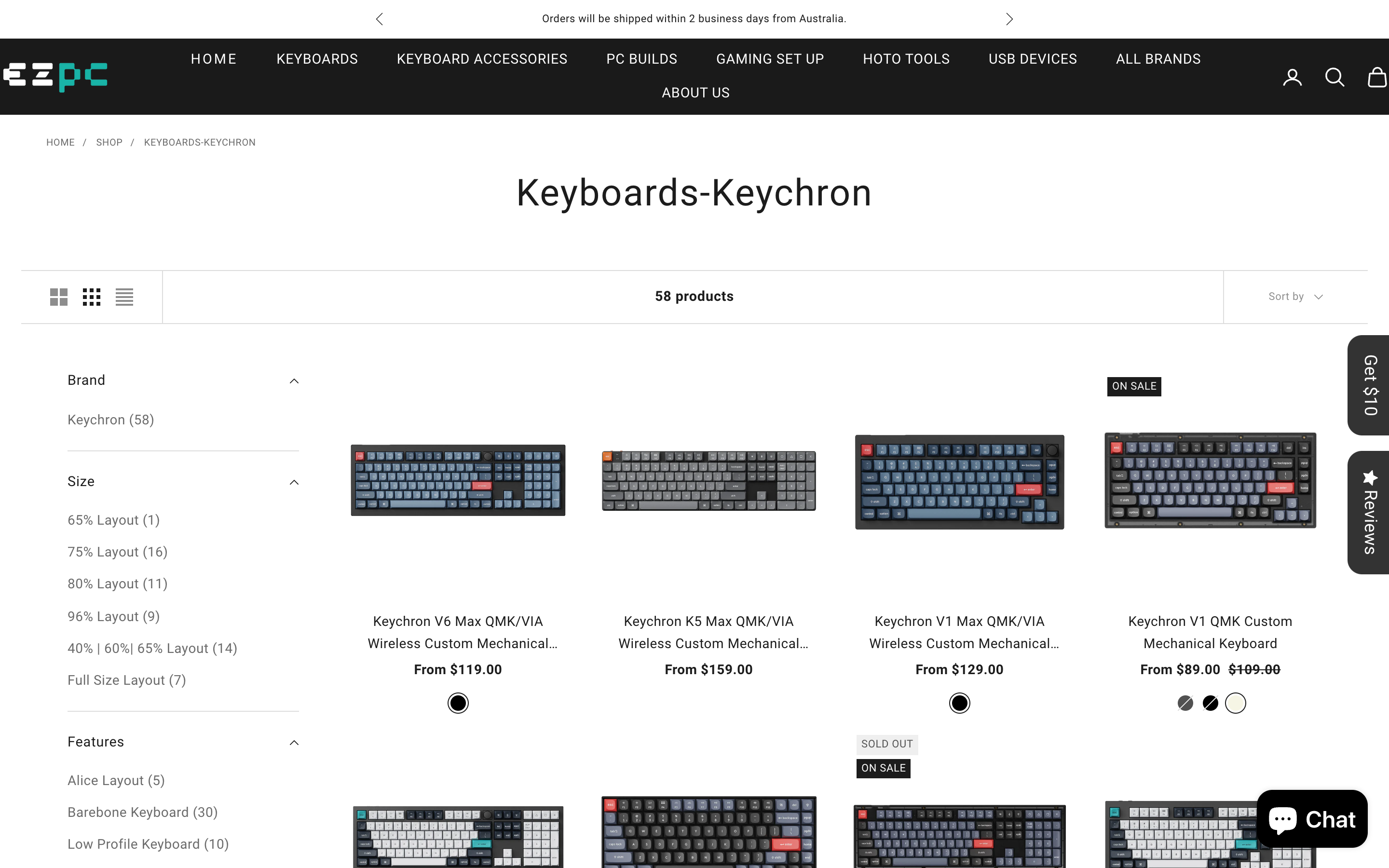 Website Design digital marketing for a 3C Electronics Brand eshop