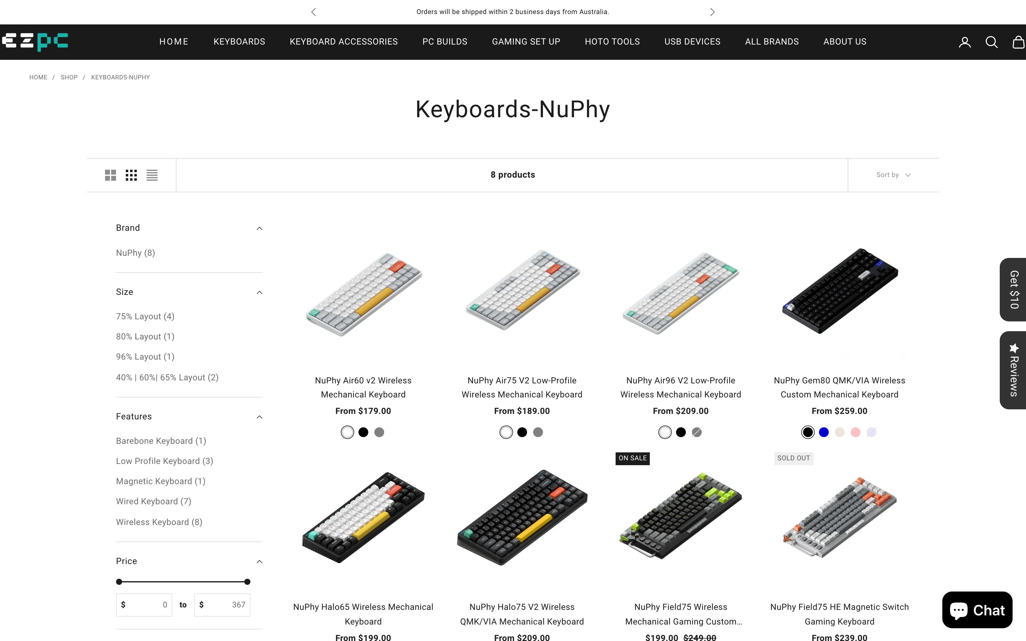 Website Design digital marketing for a 3C Electronics Brand eshop screenshot 2