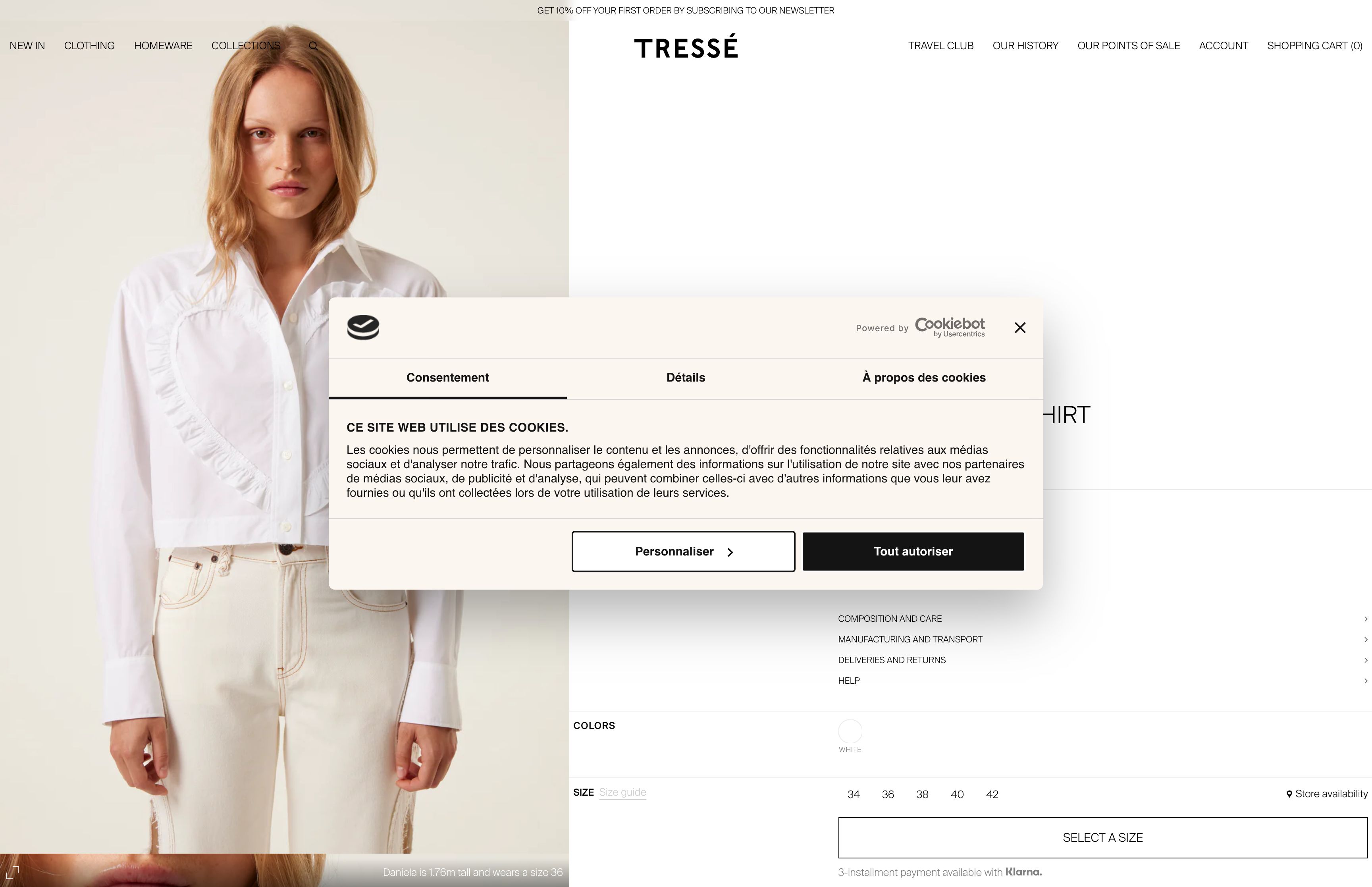 Tressé Paris screenshot