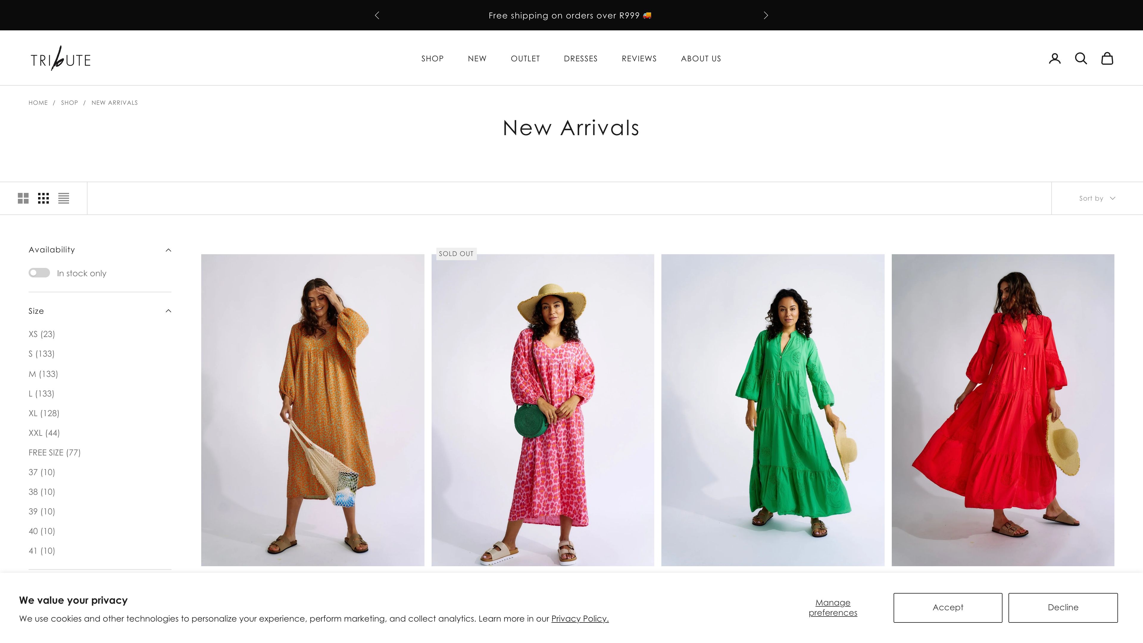 Tribute Store screenshot 2