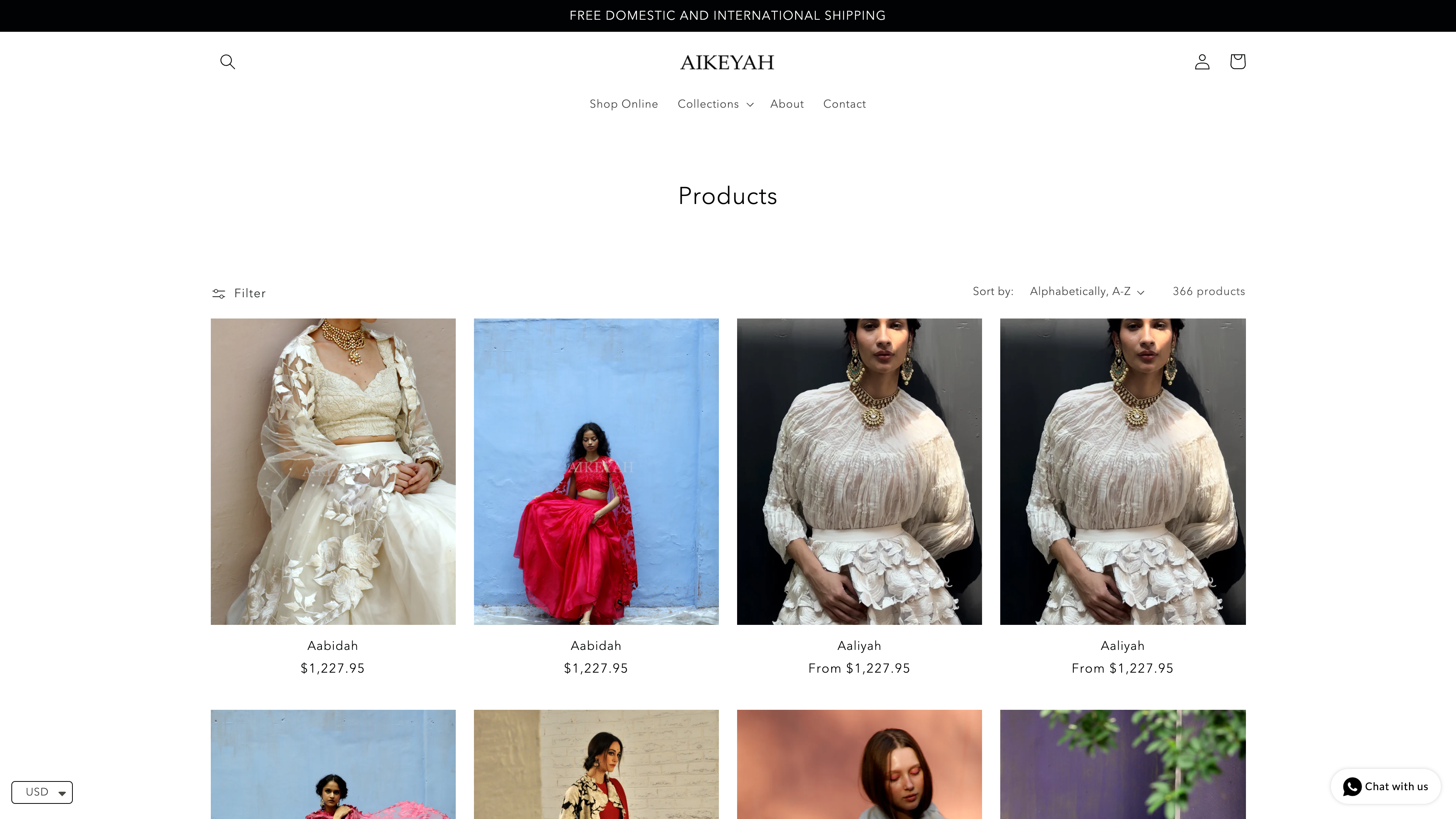 Aikeyah - Custom Ecommerce website Development screenshot 3