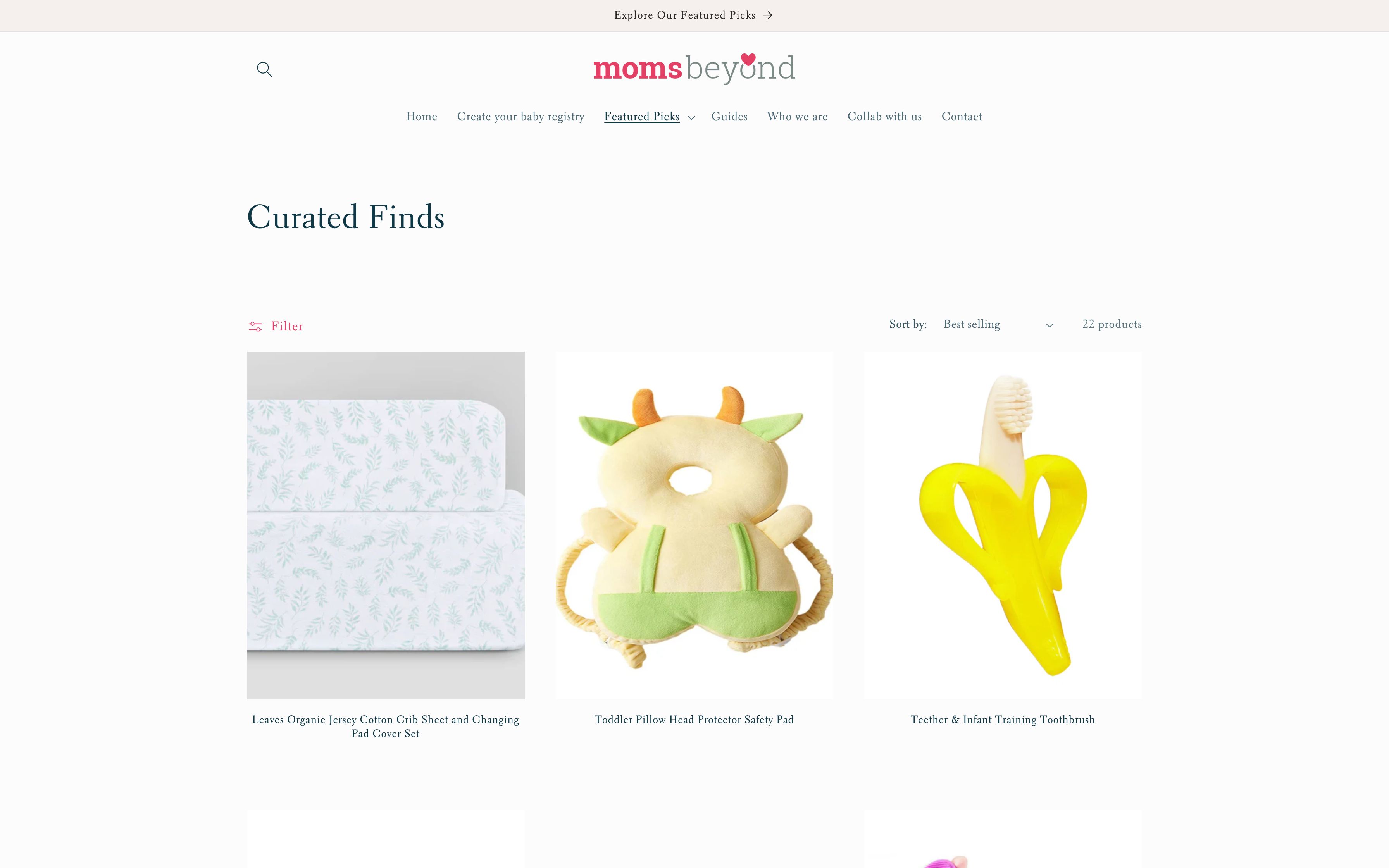 The MomsBeyond Shop - Curated products & Shopping Guides for Moms screenshot 2