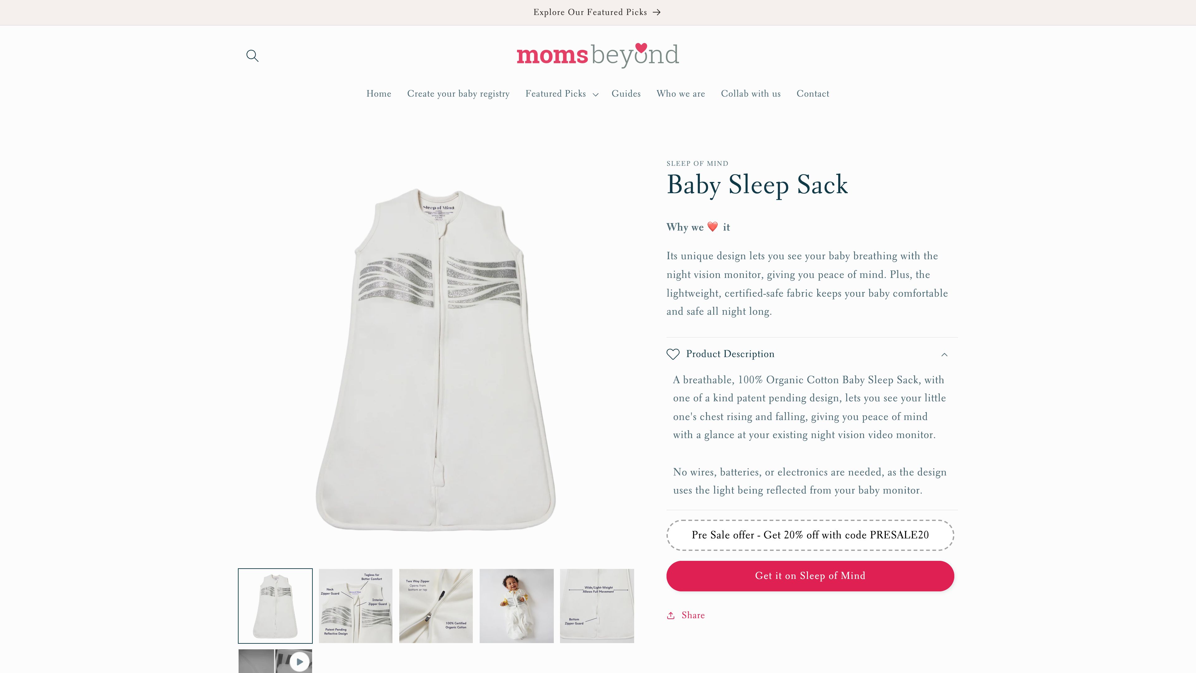 The MomsBeyond Shop - Curated products & Shopping Guides for Moms screenshot 5
