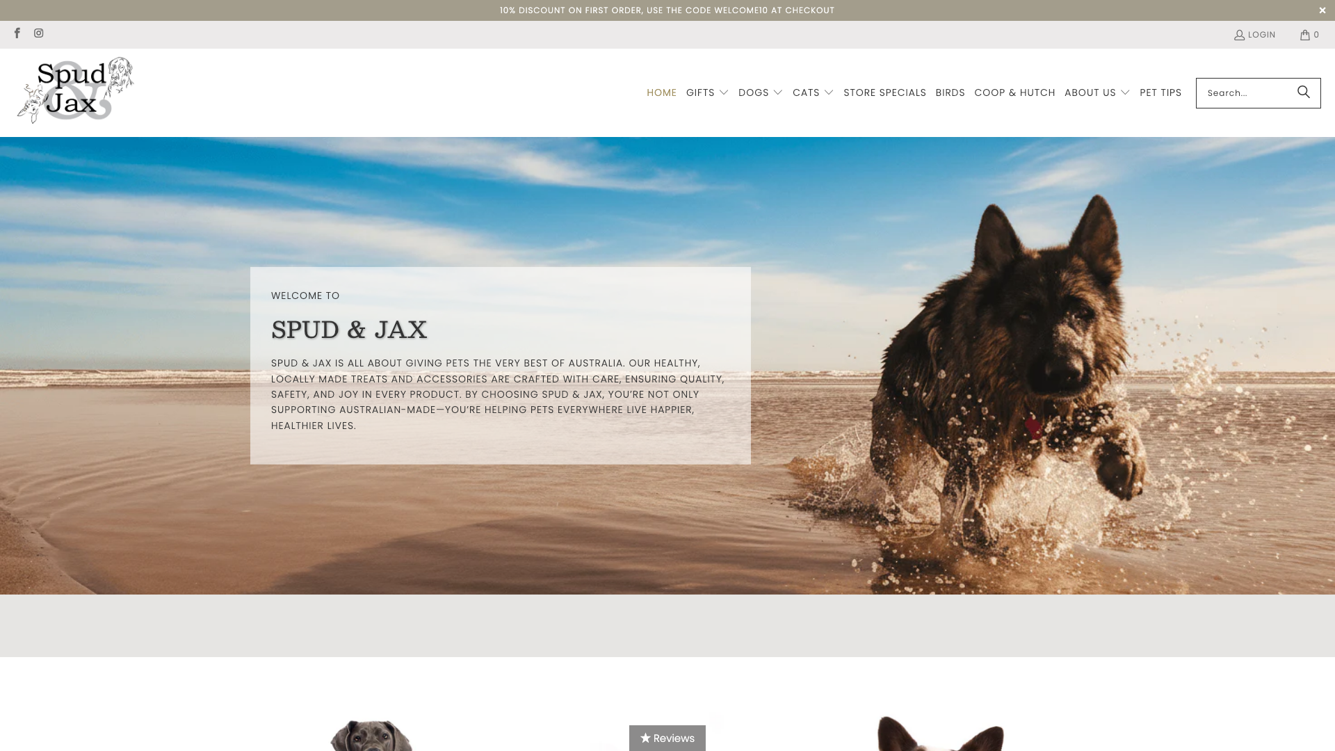 Spud & Jax Pet Store