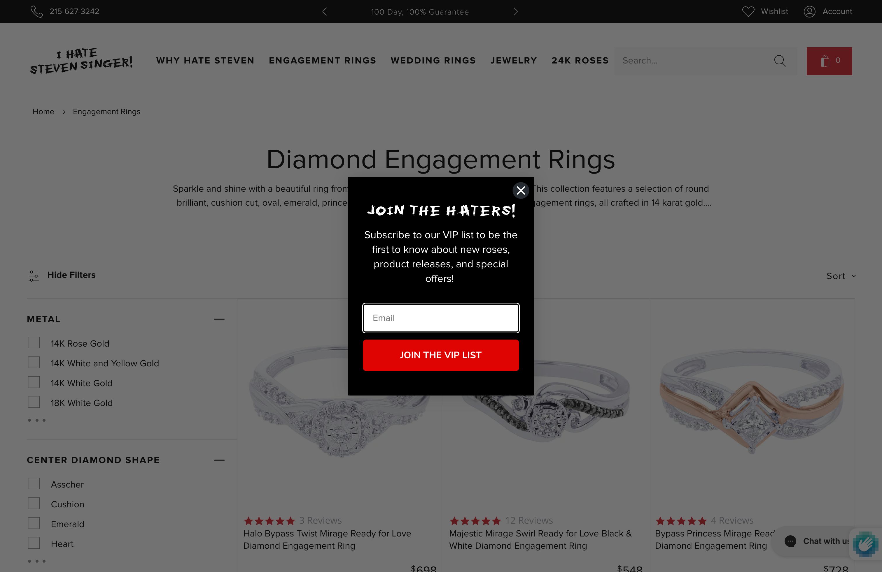 Steven Singer Jewelers screenshot 2