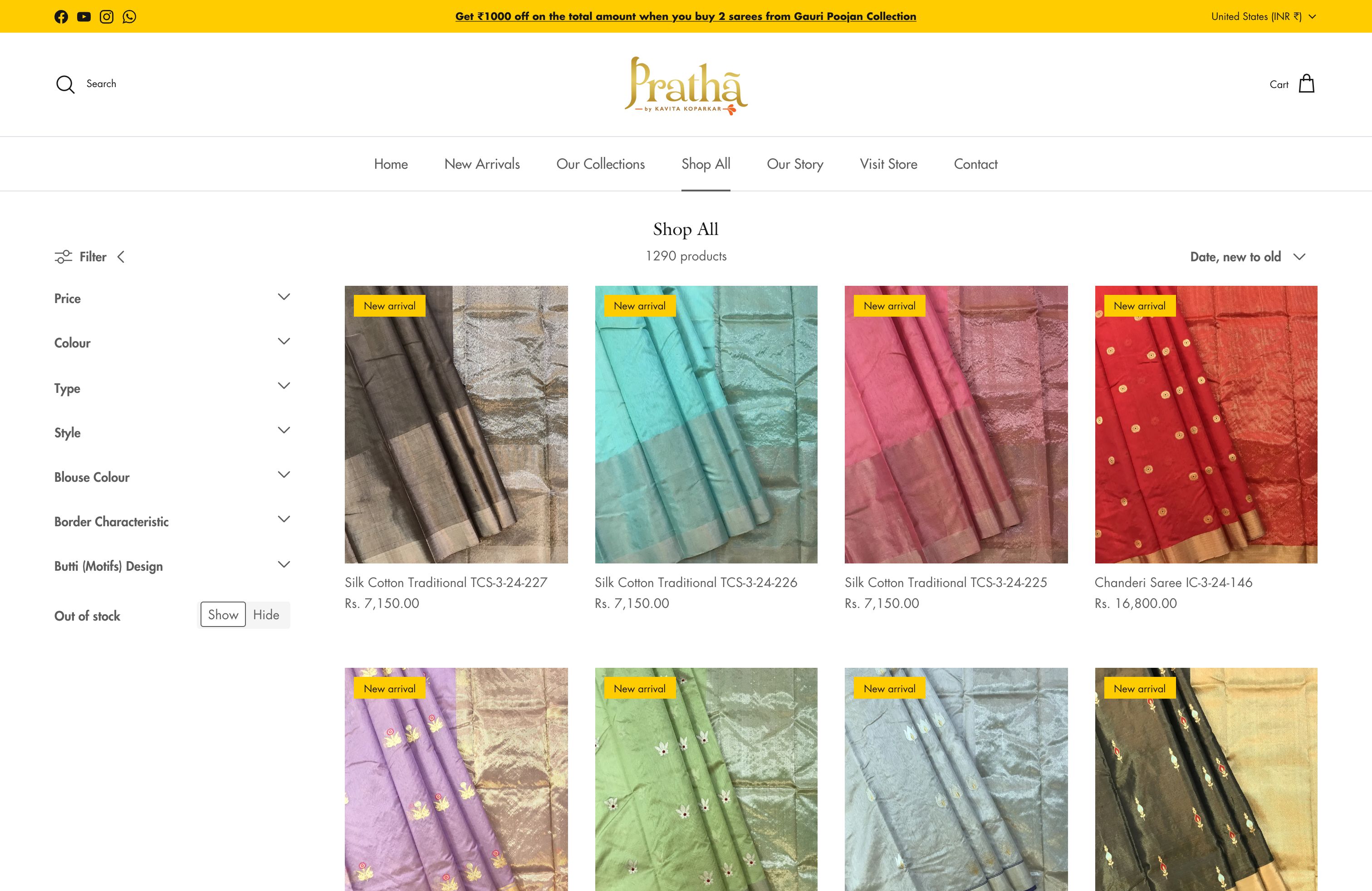 Pratha Sarees screenshot 2