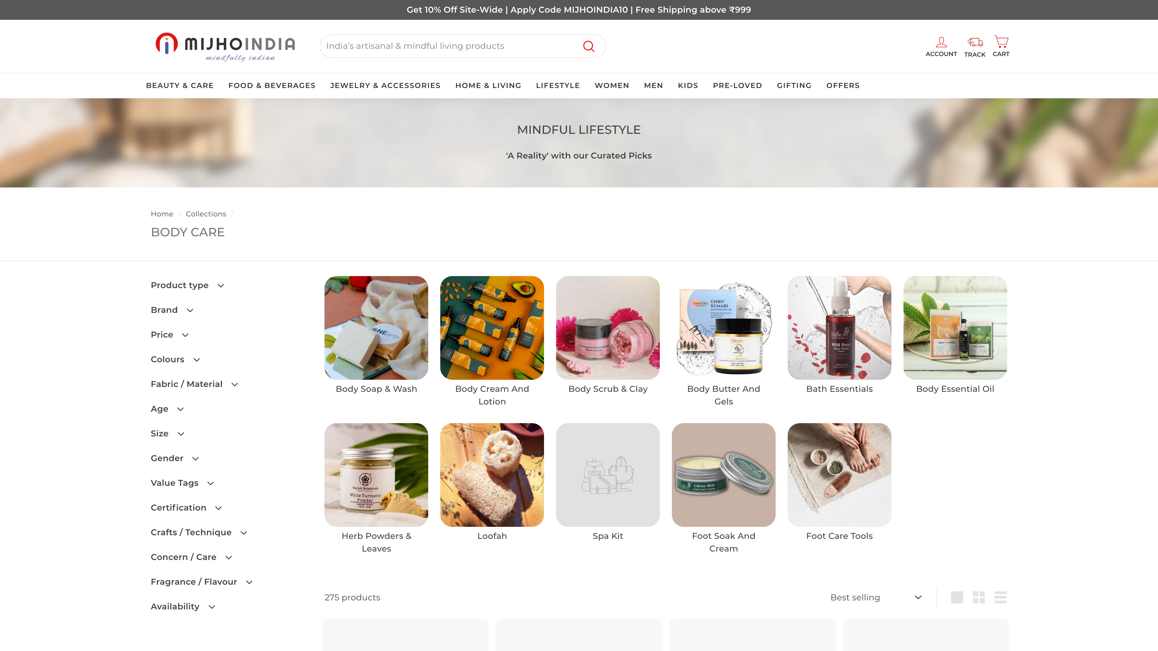 Mijho India screenshot