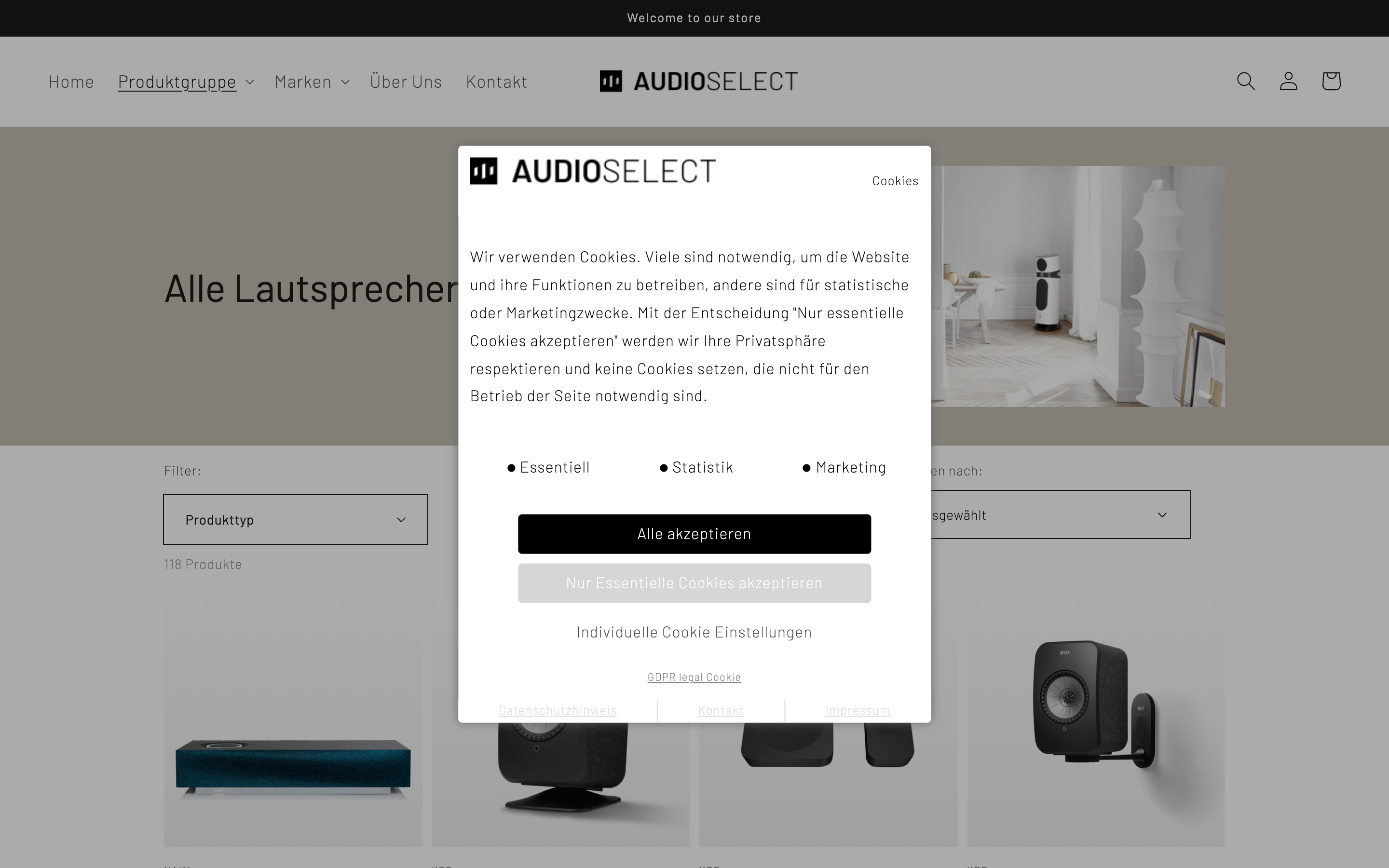 Audioselect screenshot 2