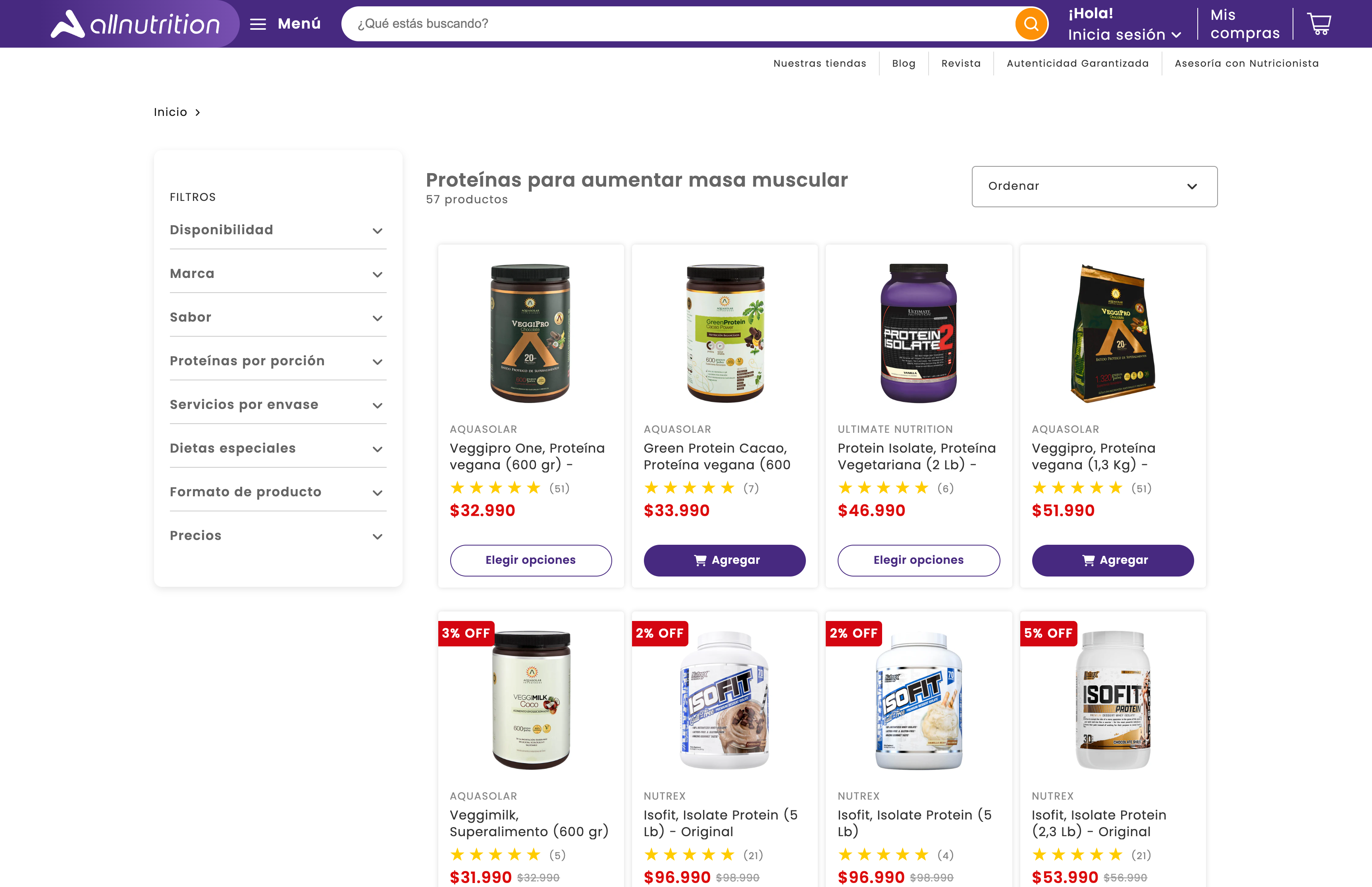 All Nutrition screenshot 2