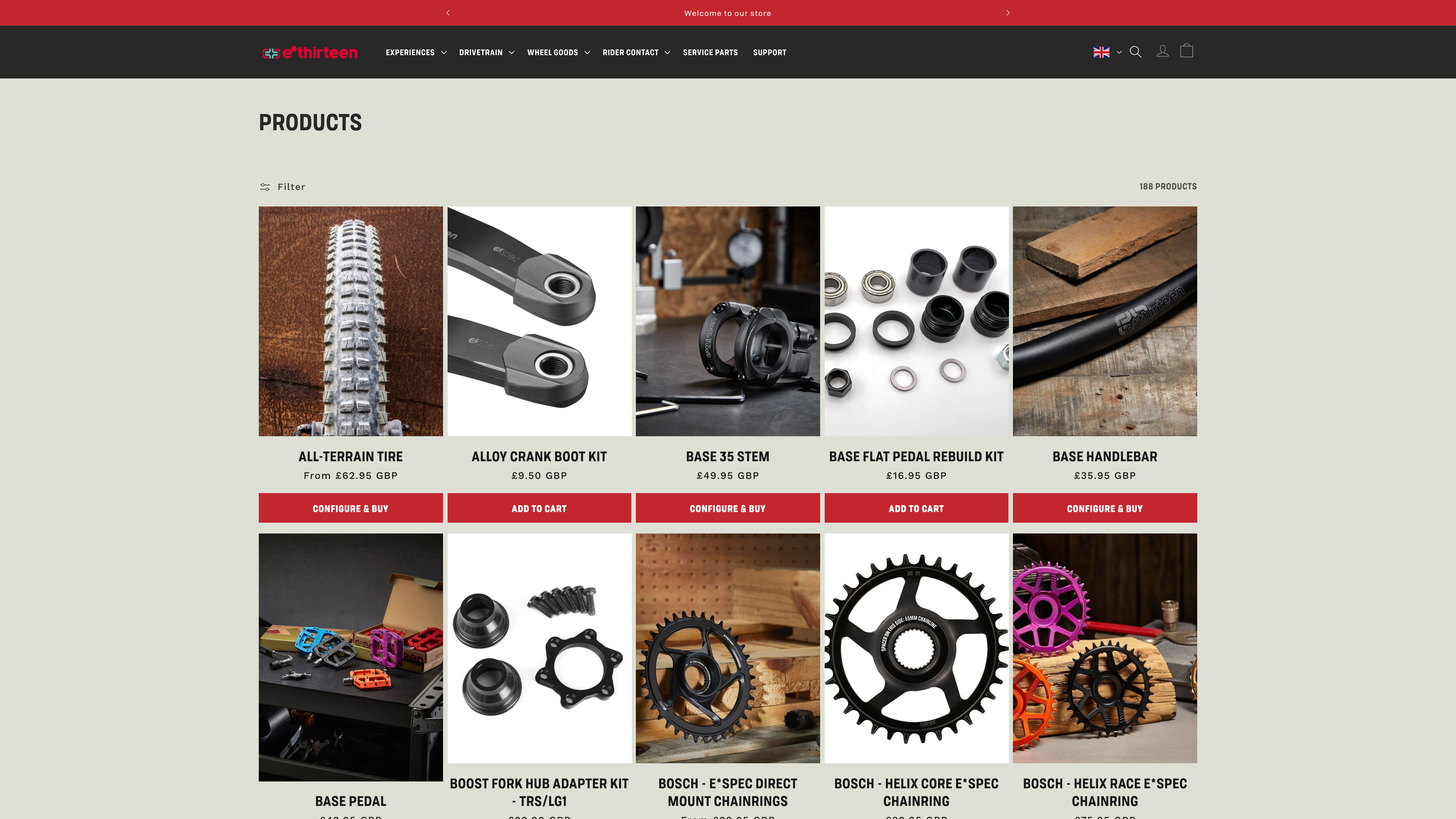 e*thirteen: Optimizing Driving Experience with Shopify PLUS Stores