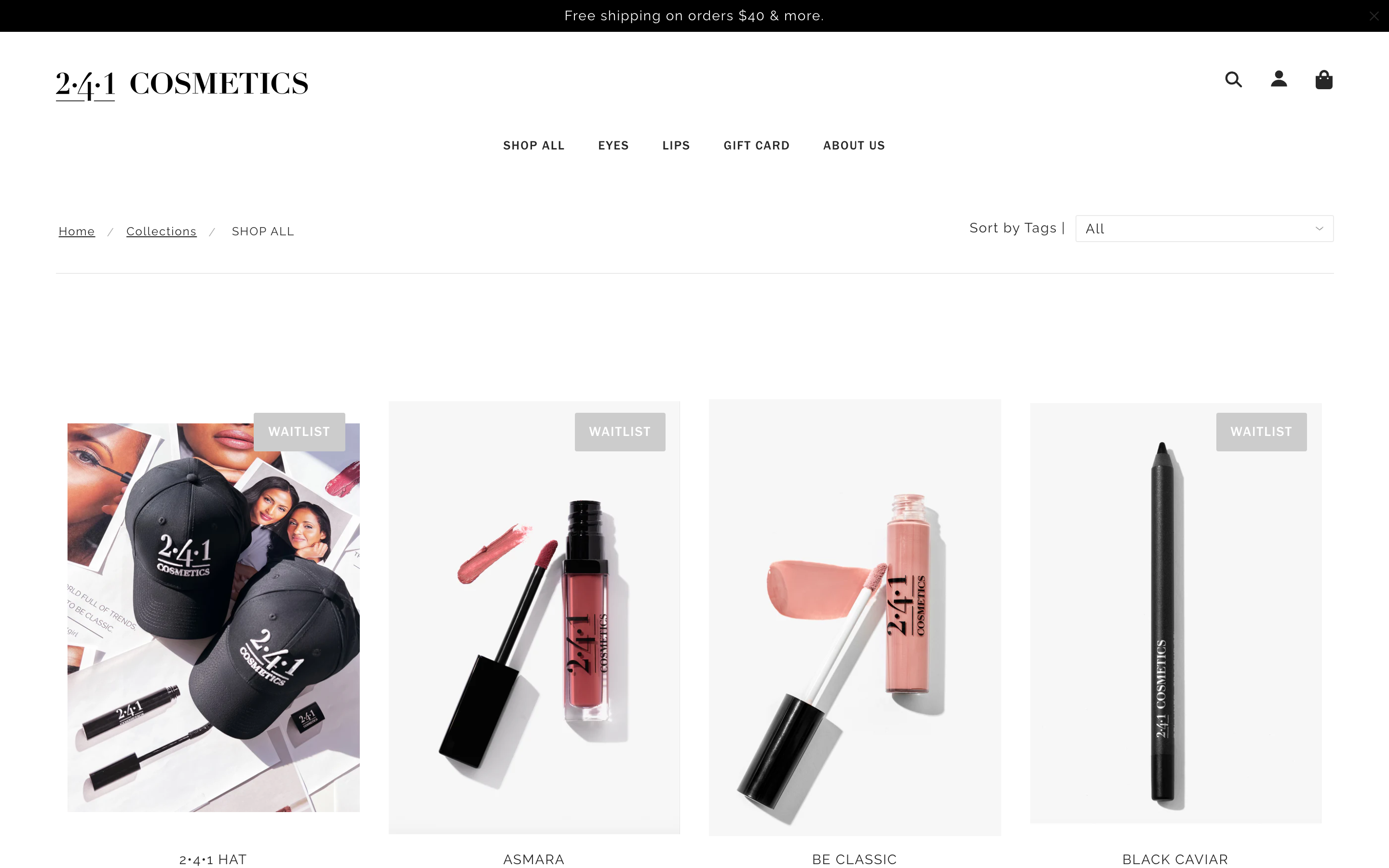 241 Cosmetics screenshot 2