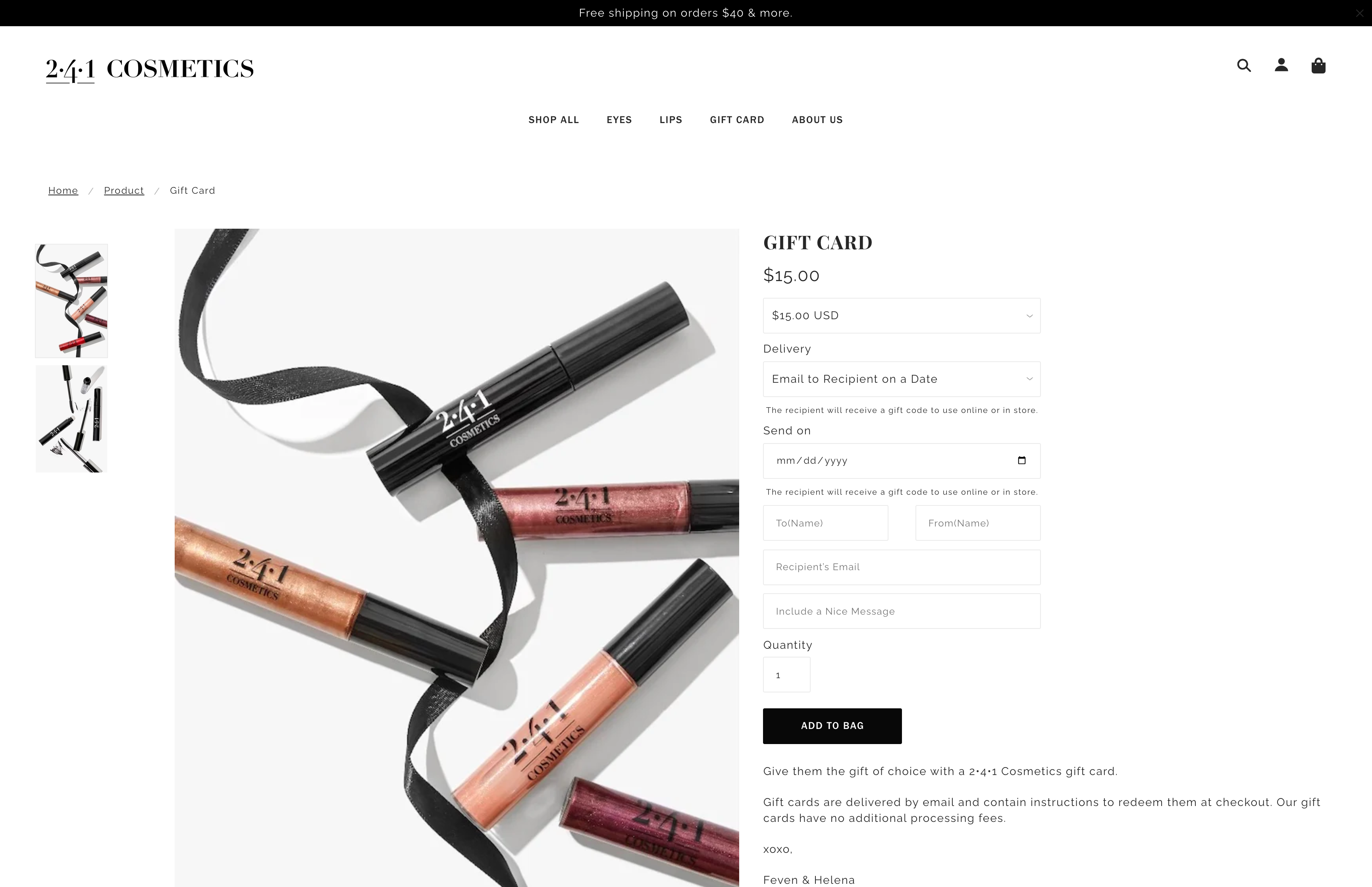 241 Cosmetics screenshot 6