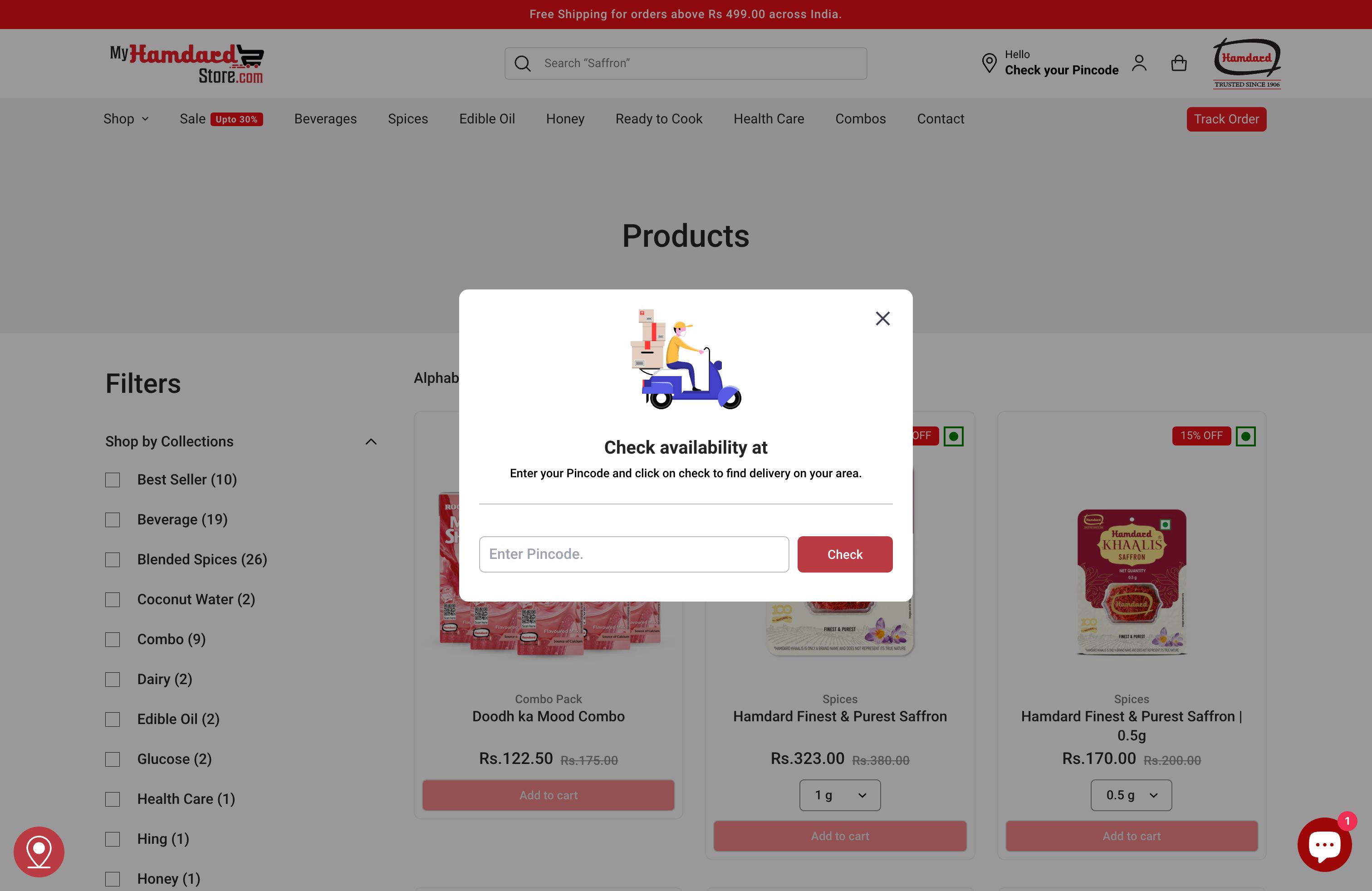 User-Centric Website Development for Hamdard - India's Premier Unani Medicine Brand