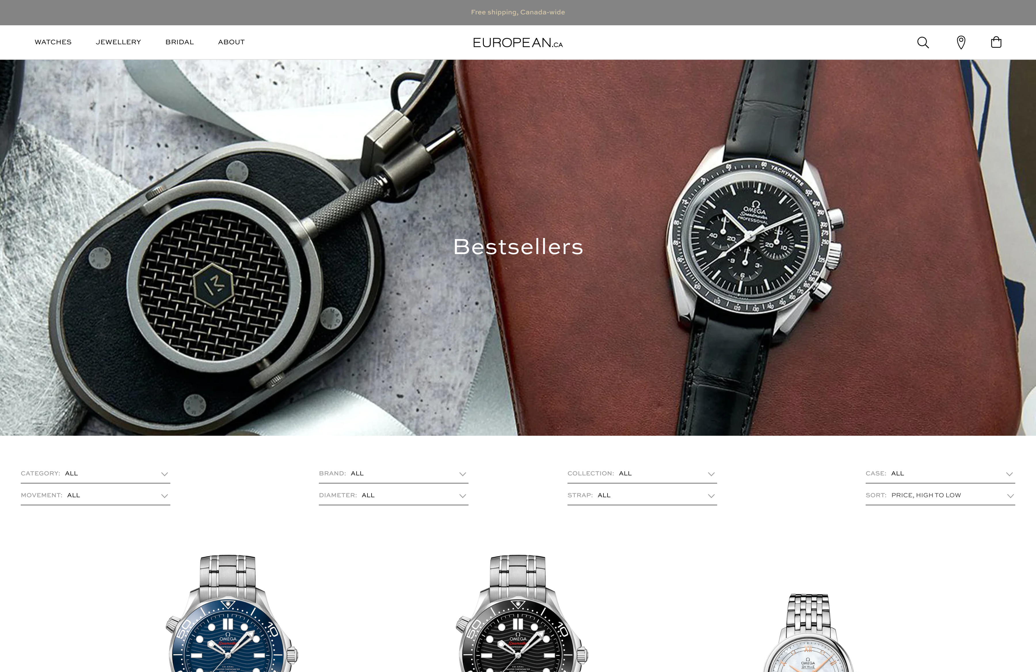 European.ca screenshot 2