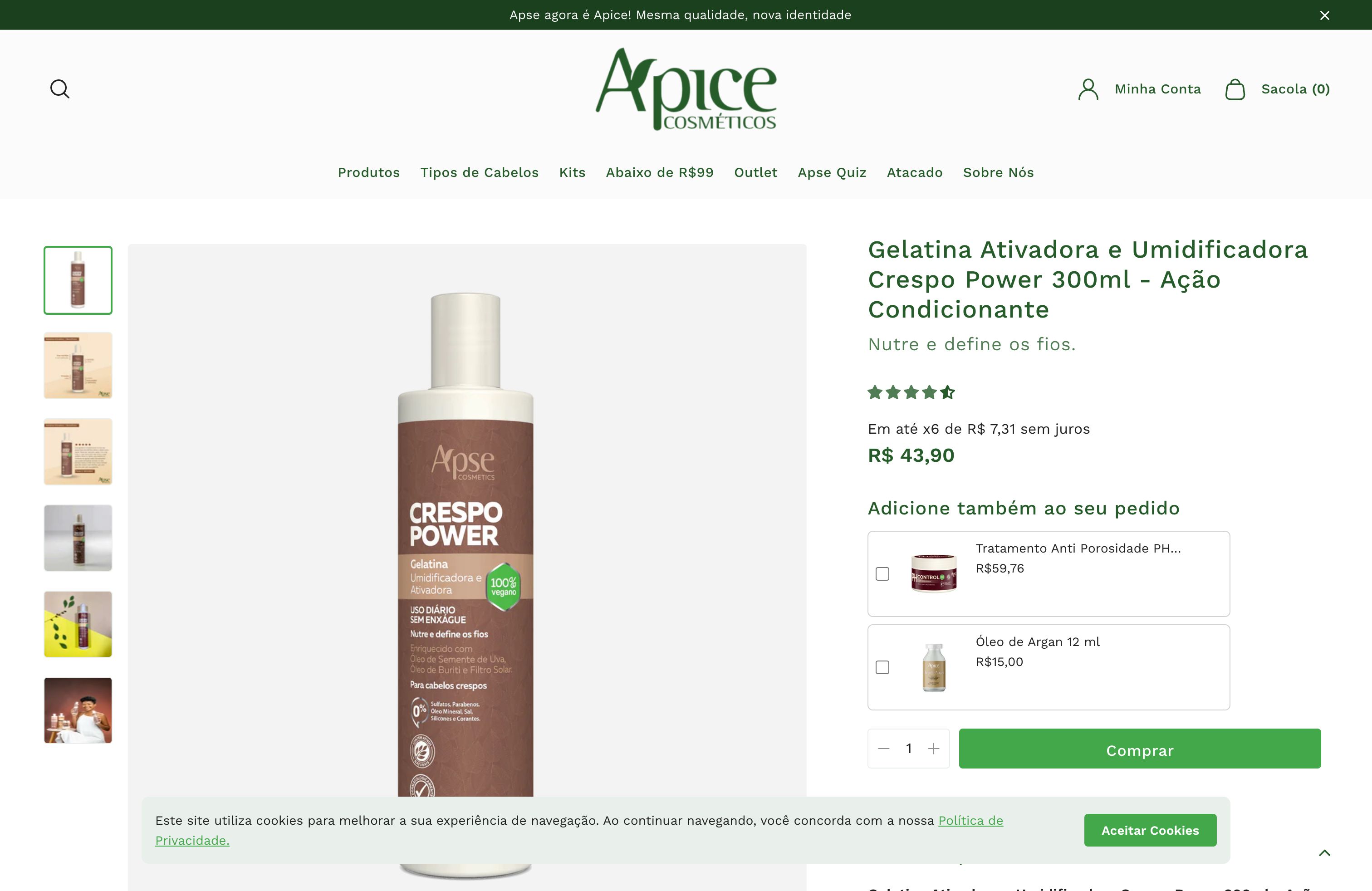 Apse Cosmetics screenshot 2