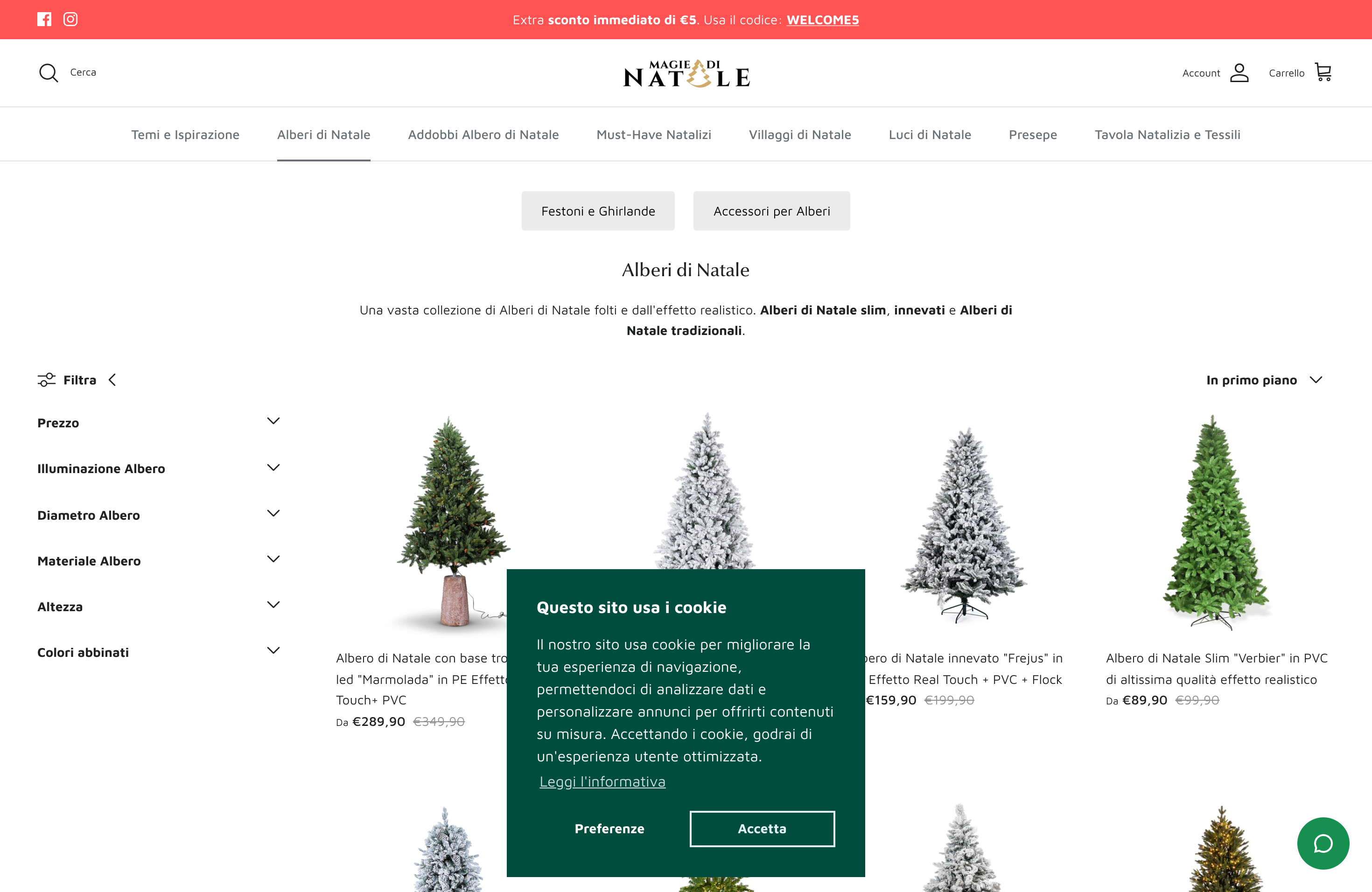 Magiedinatale.it screenshot 2