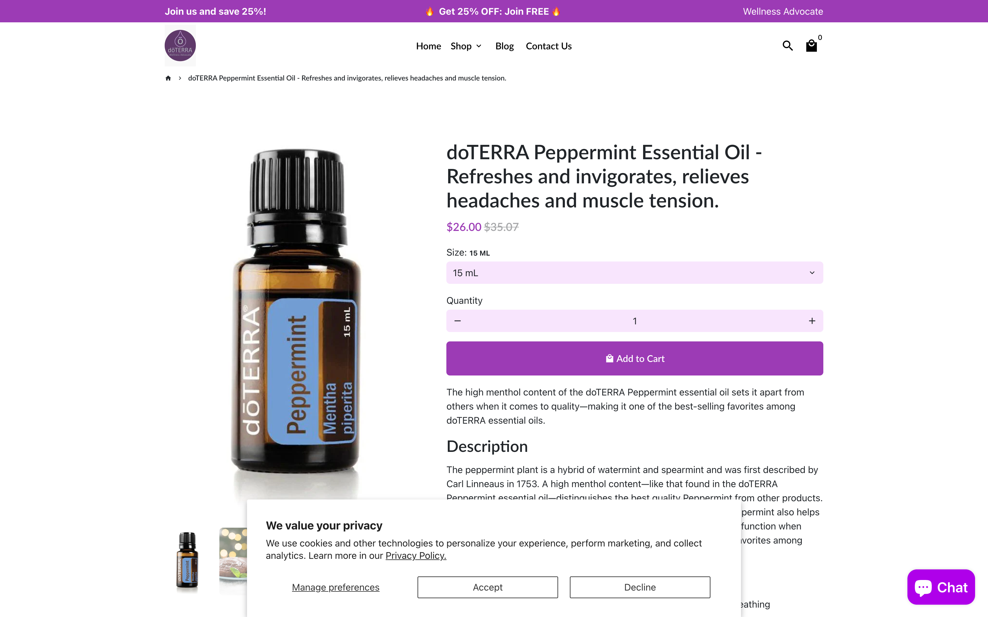 Oilsessences screenshot 6