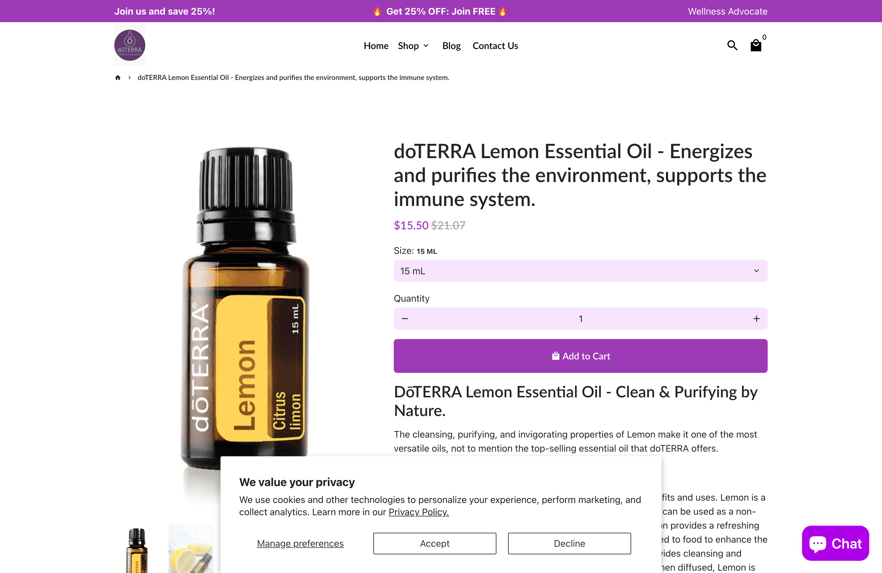 Oilsessences screenshot 5