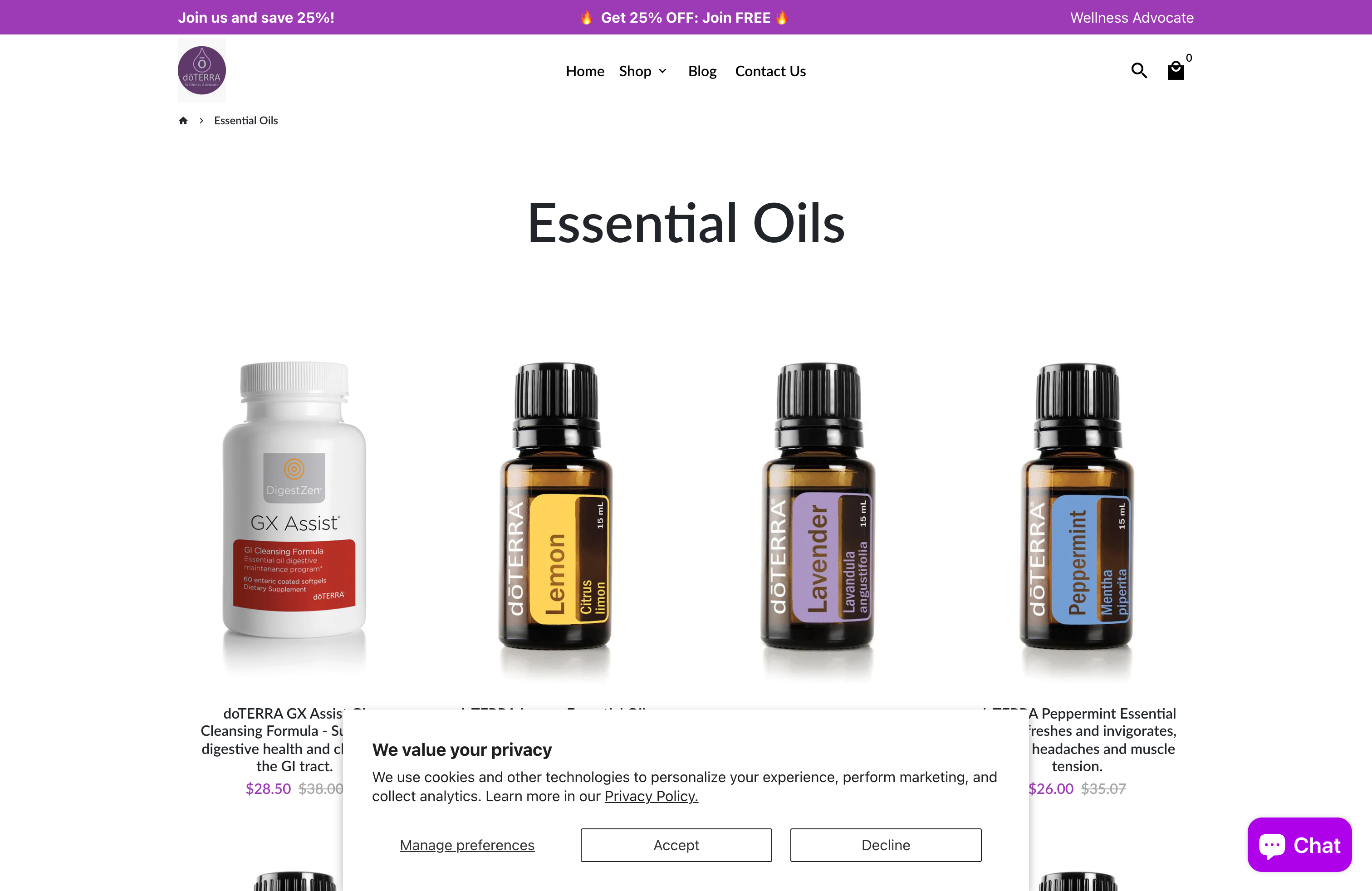 Oilsessences screenshot 2