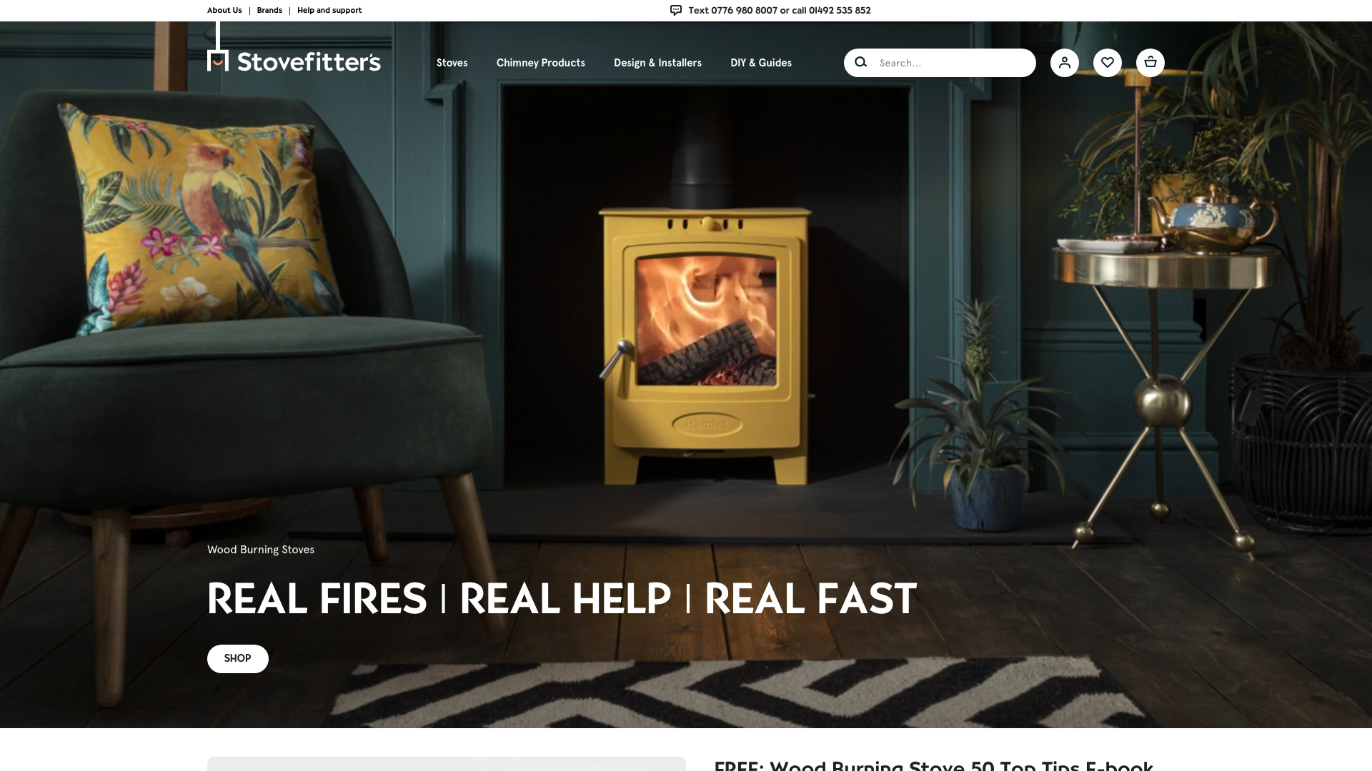Stovefitters Warehouse - Highly Customised Shopify Advanced Store