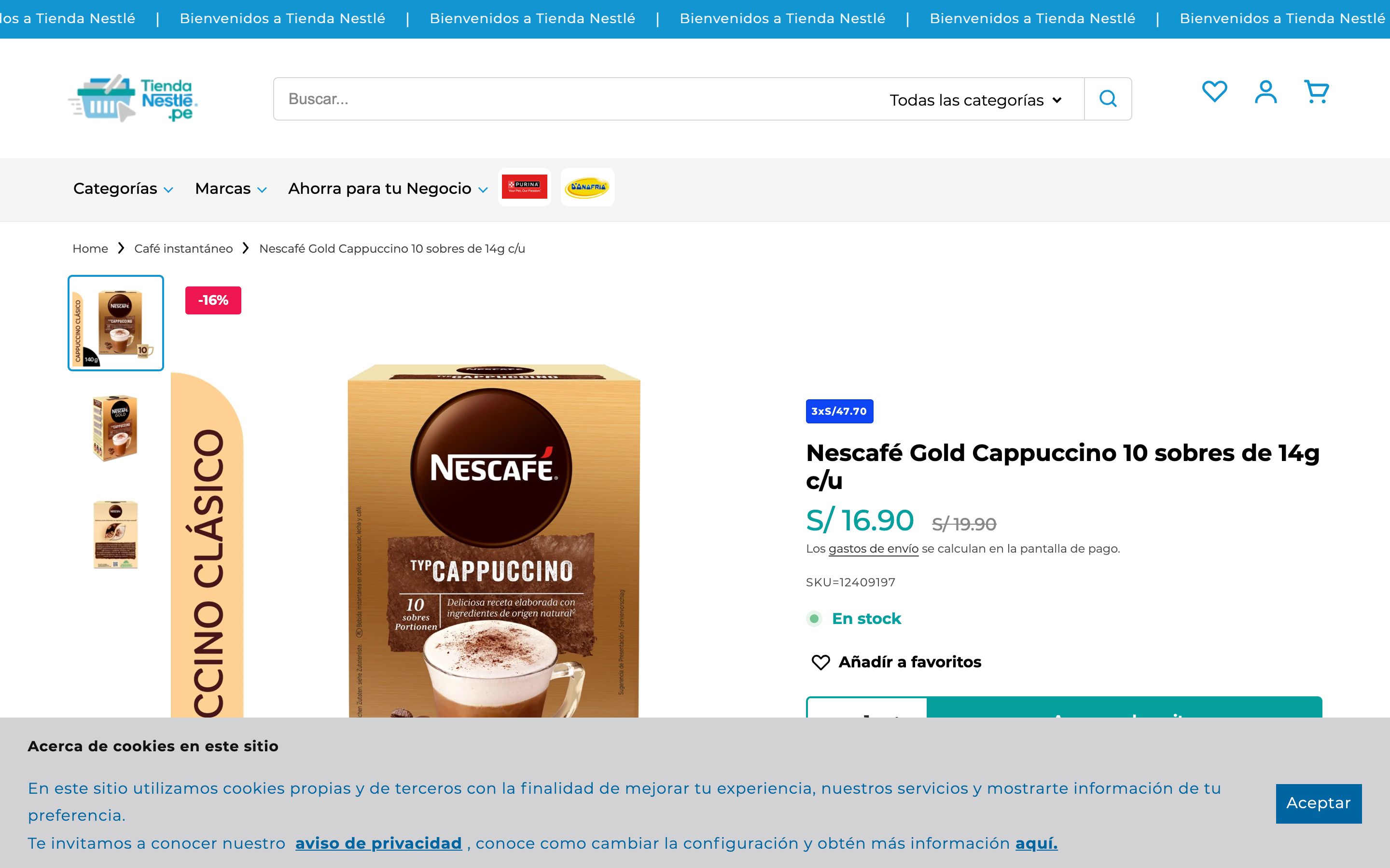 Nestlé screenshot 5