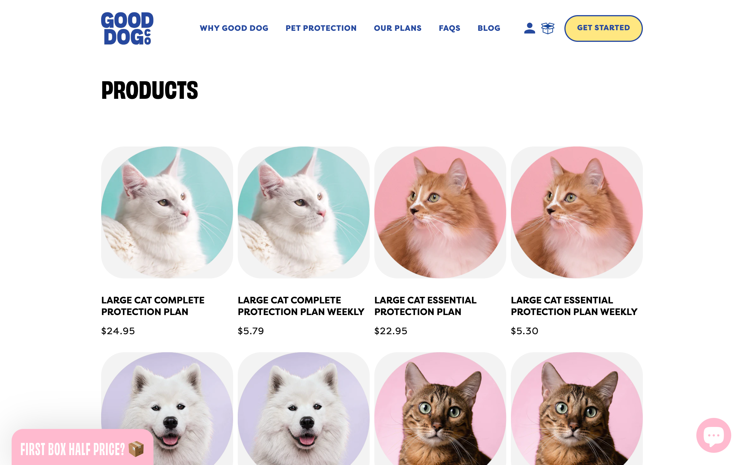 Shopify store Design for the Pet Product Brand  screenshot