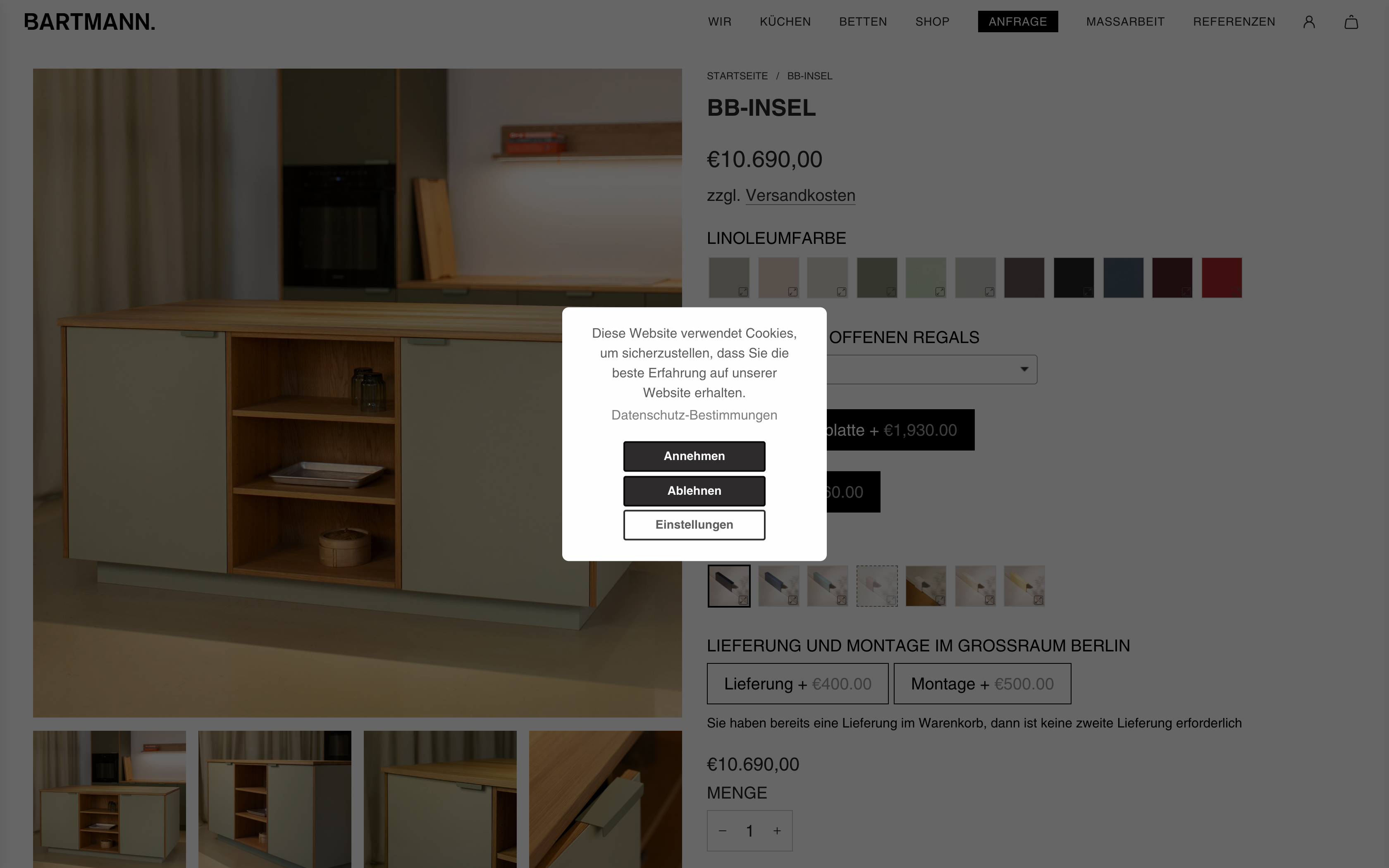 Migration von WooCommerce & Produktkonfiguration – bartmannberlin.de screenshot 5