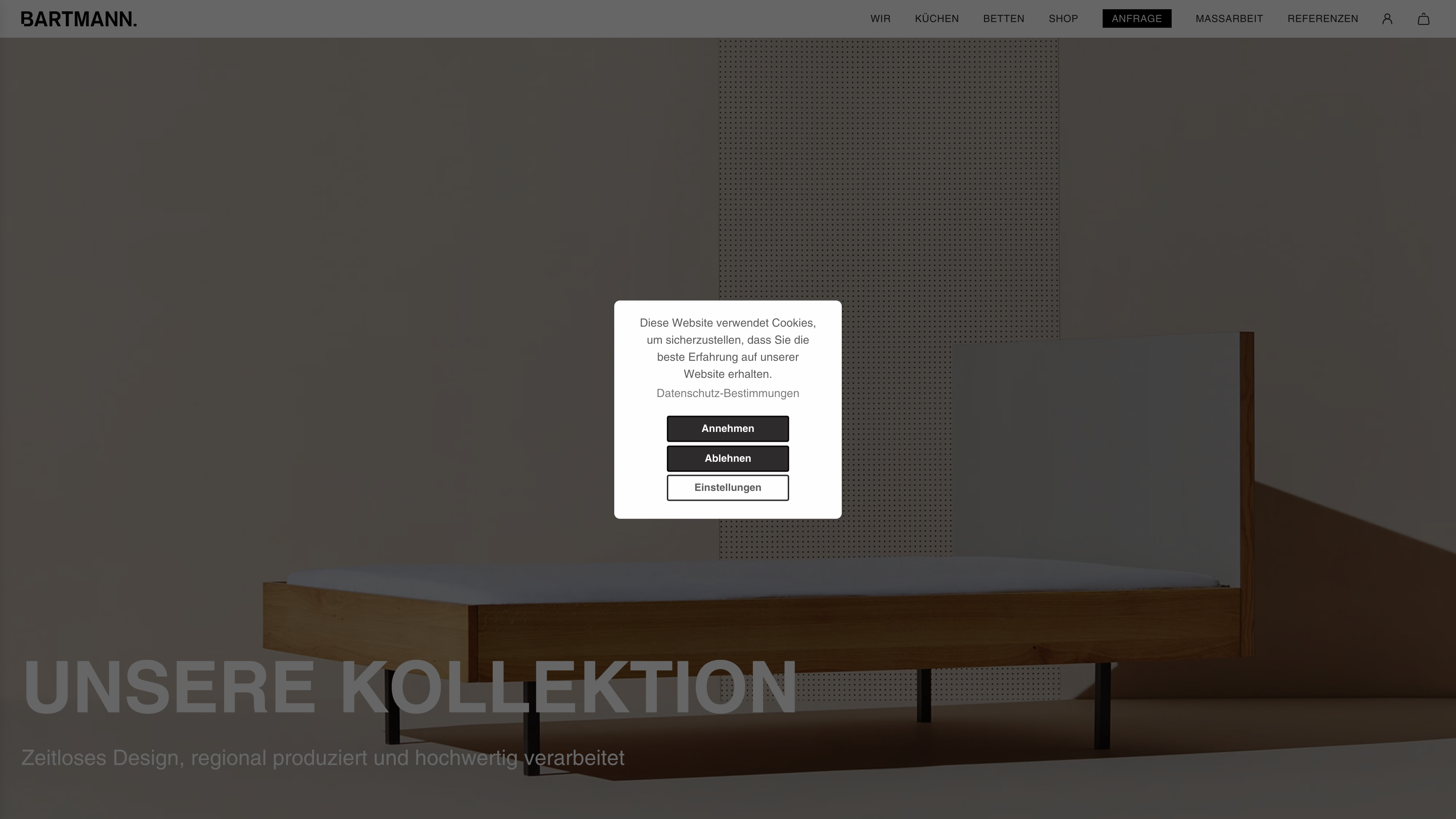 Migration von WooCommerce & Produktkonfiguration – bartmannberlin.de screenshot 2