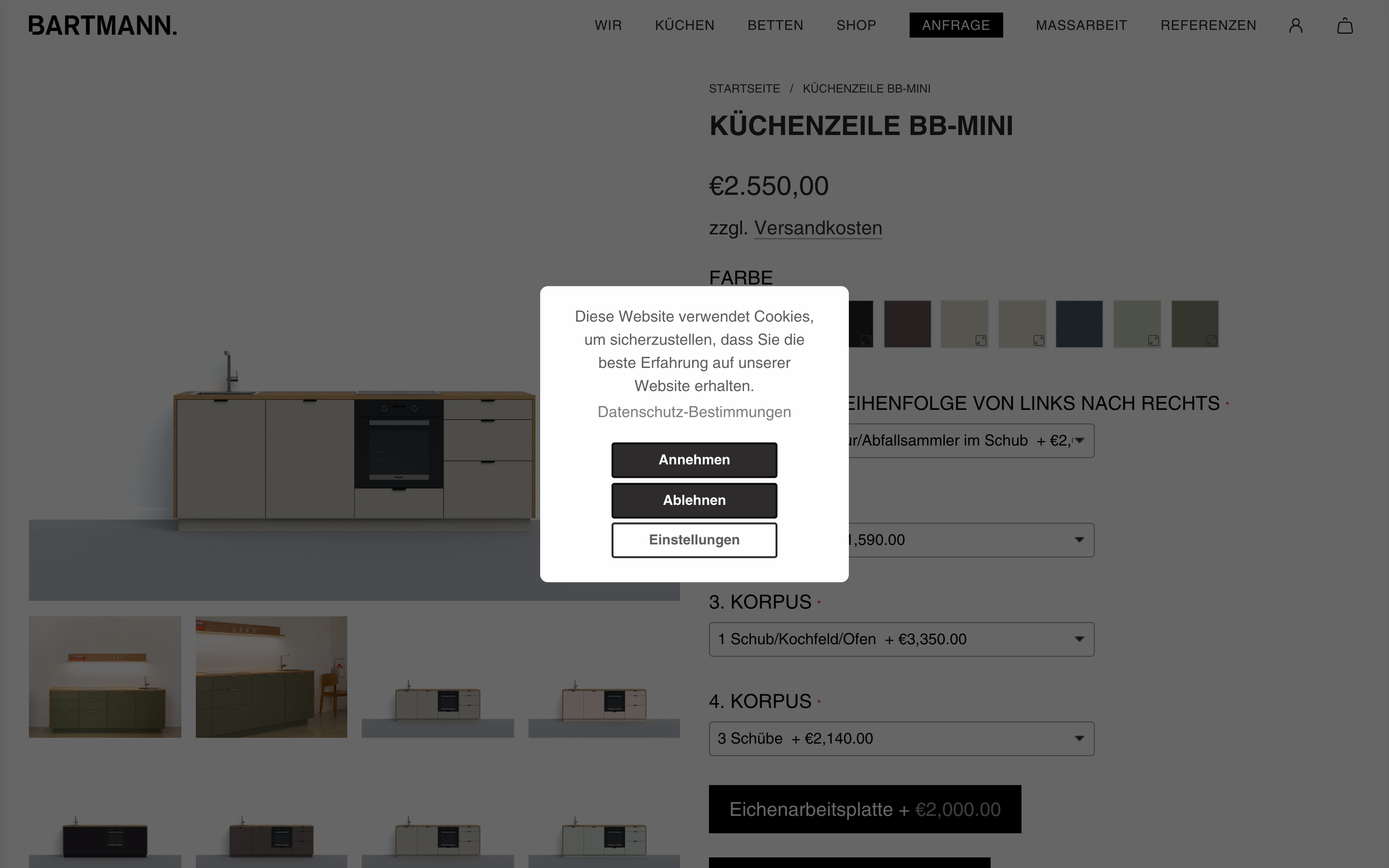 Migration von WooCommerce & Produktkonfiguration – bartmannberlin.de screenshot 4