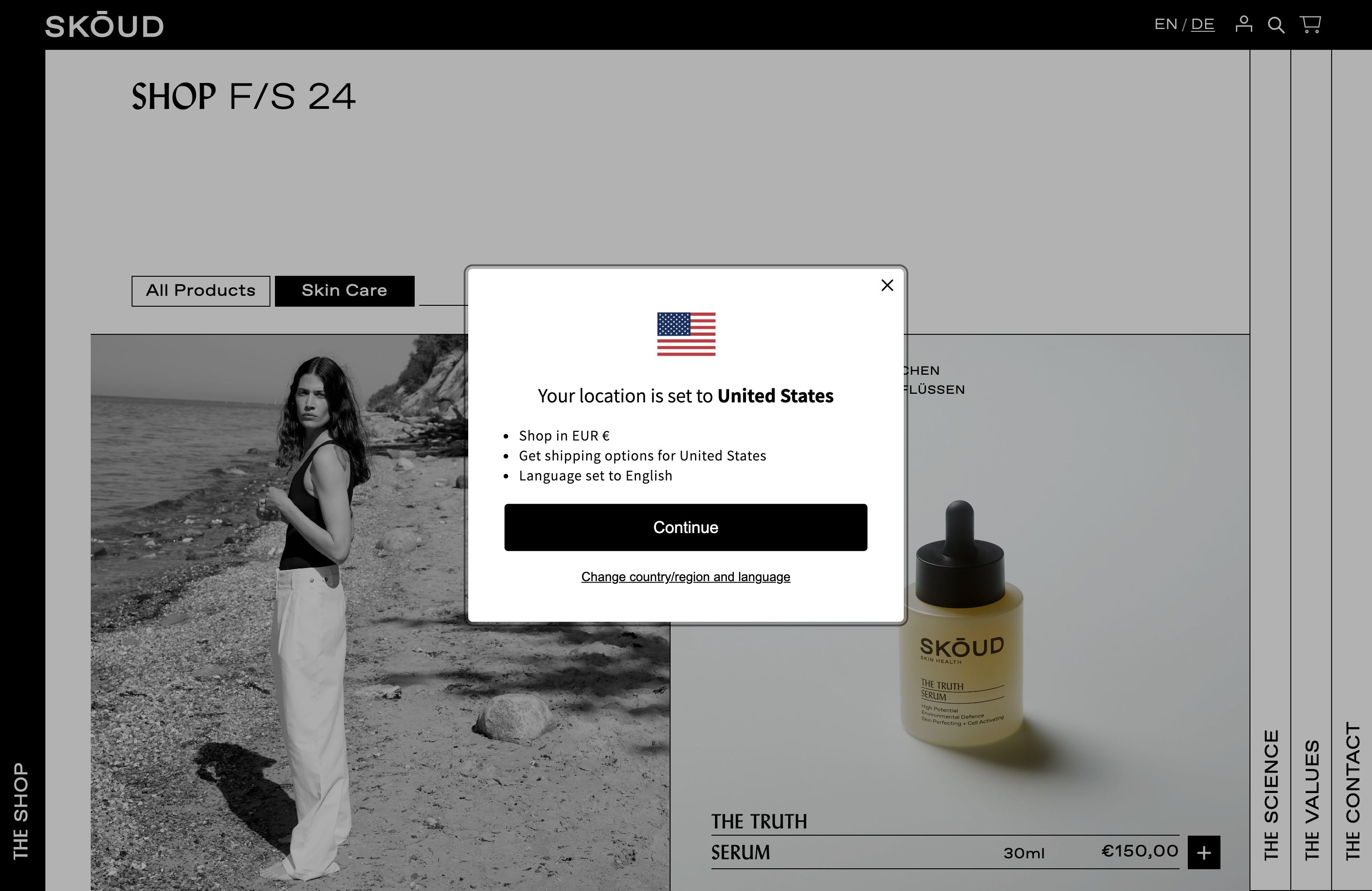 How we created SKOUD a custom theme that set them apart from the rest. screenshot 2
