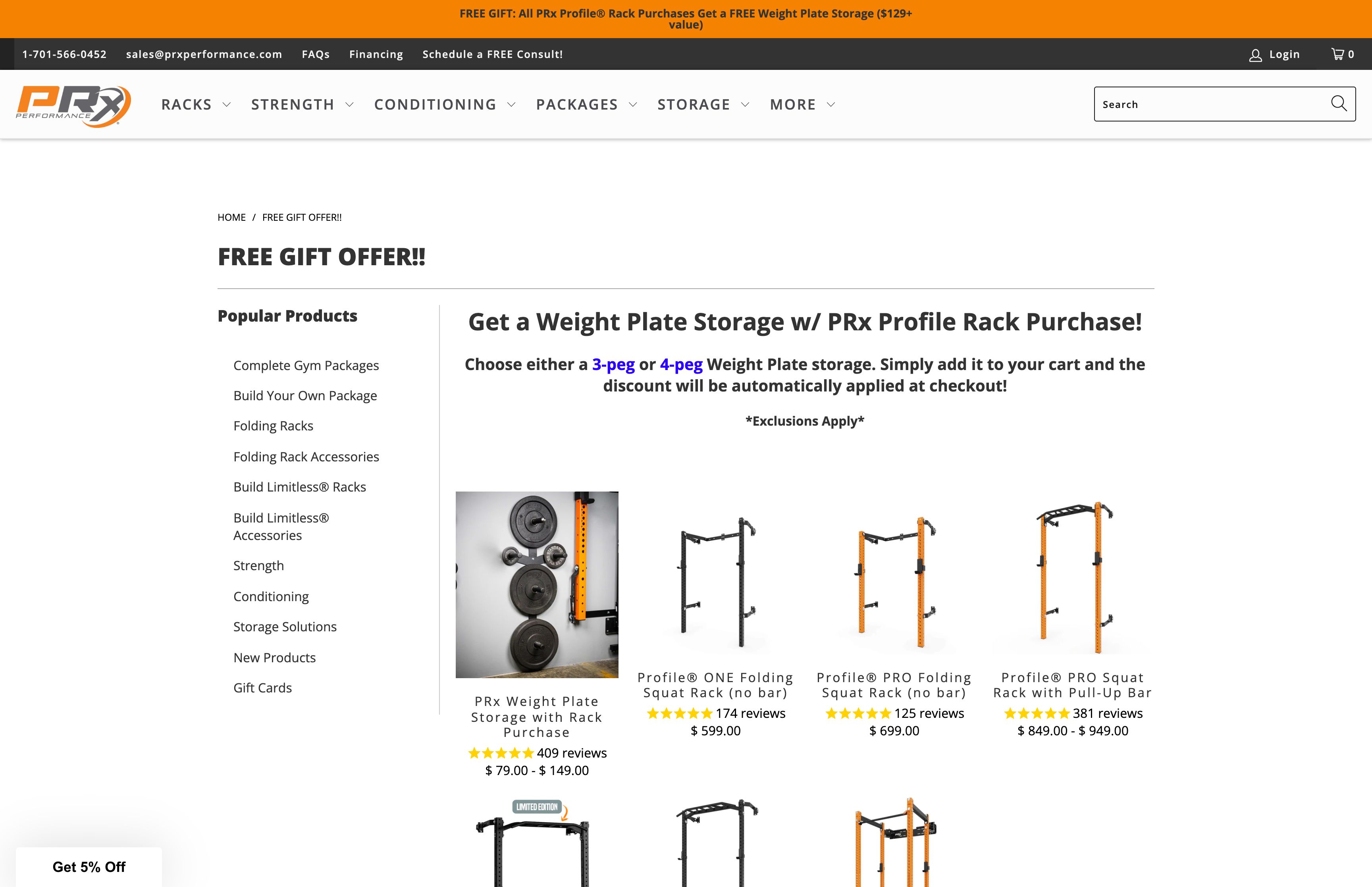 PRx Performance screenshot 2