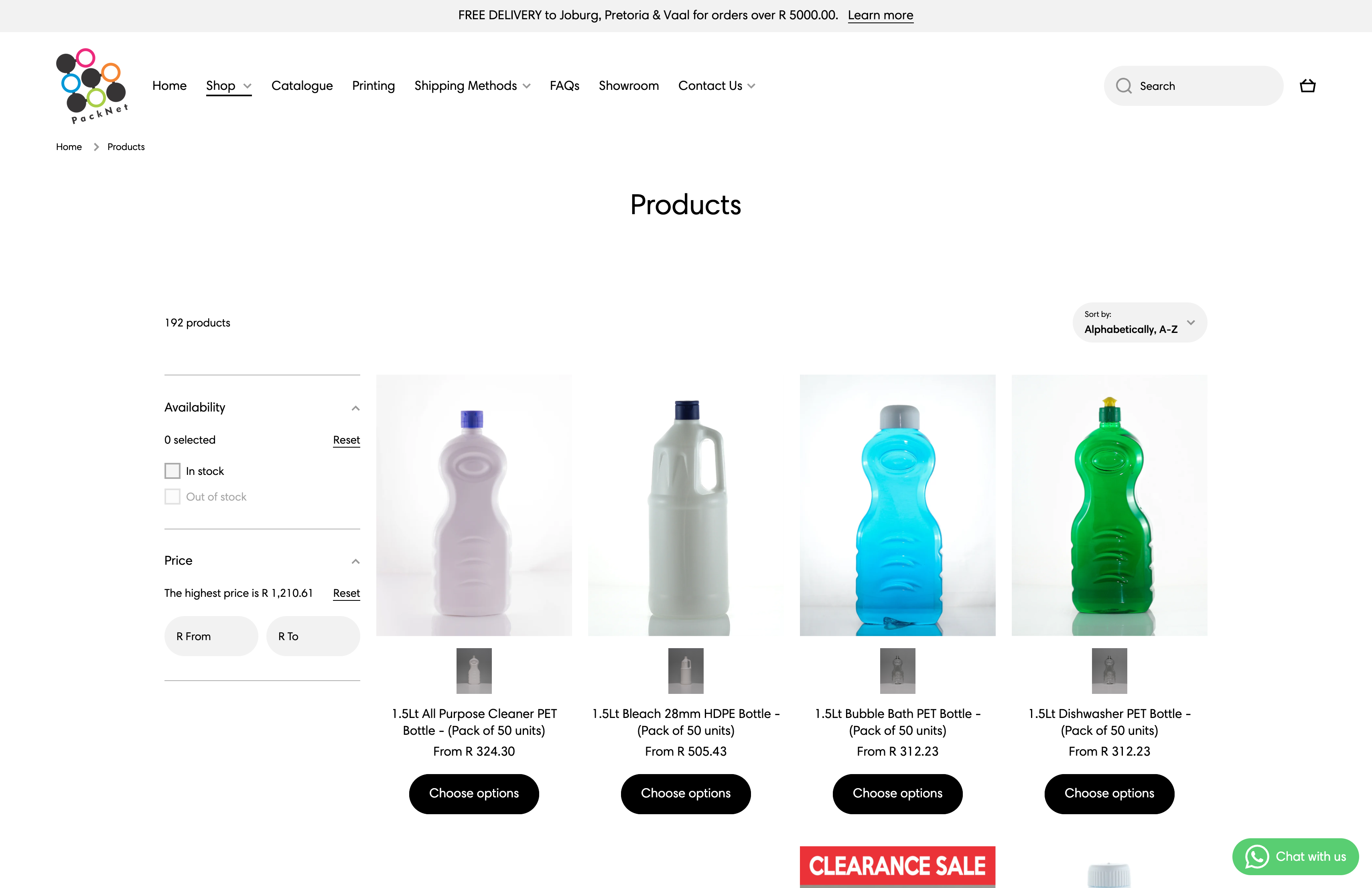 Packnet screenshot 3
