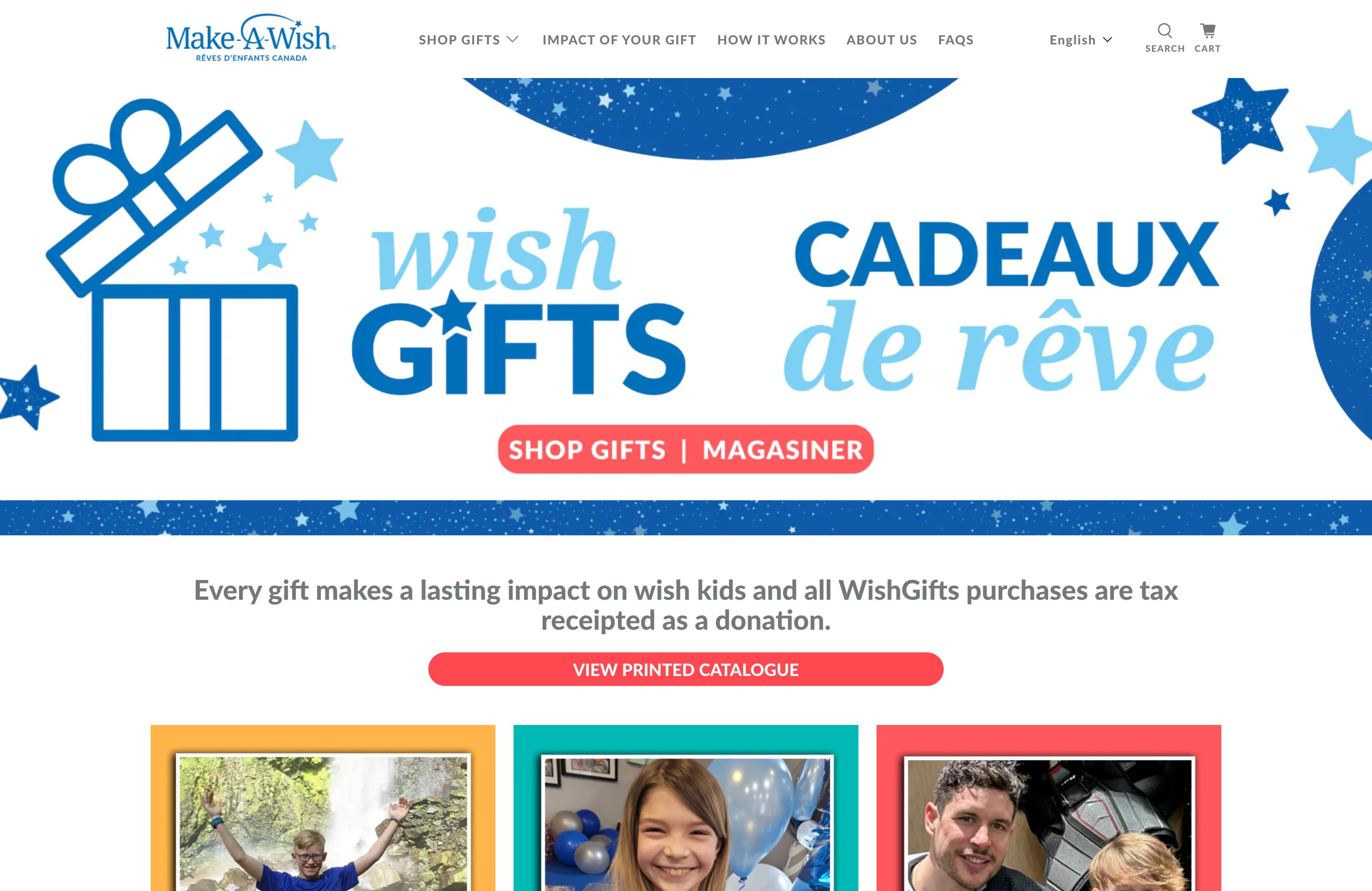 Make A Wish Canada - WishGifts screenshot 6