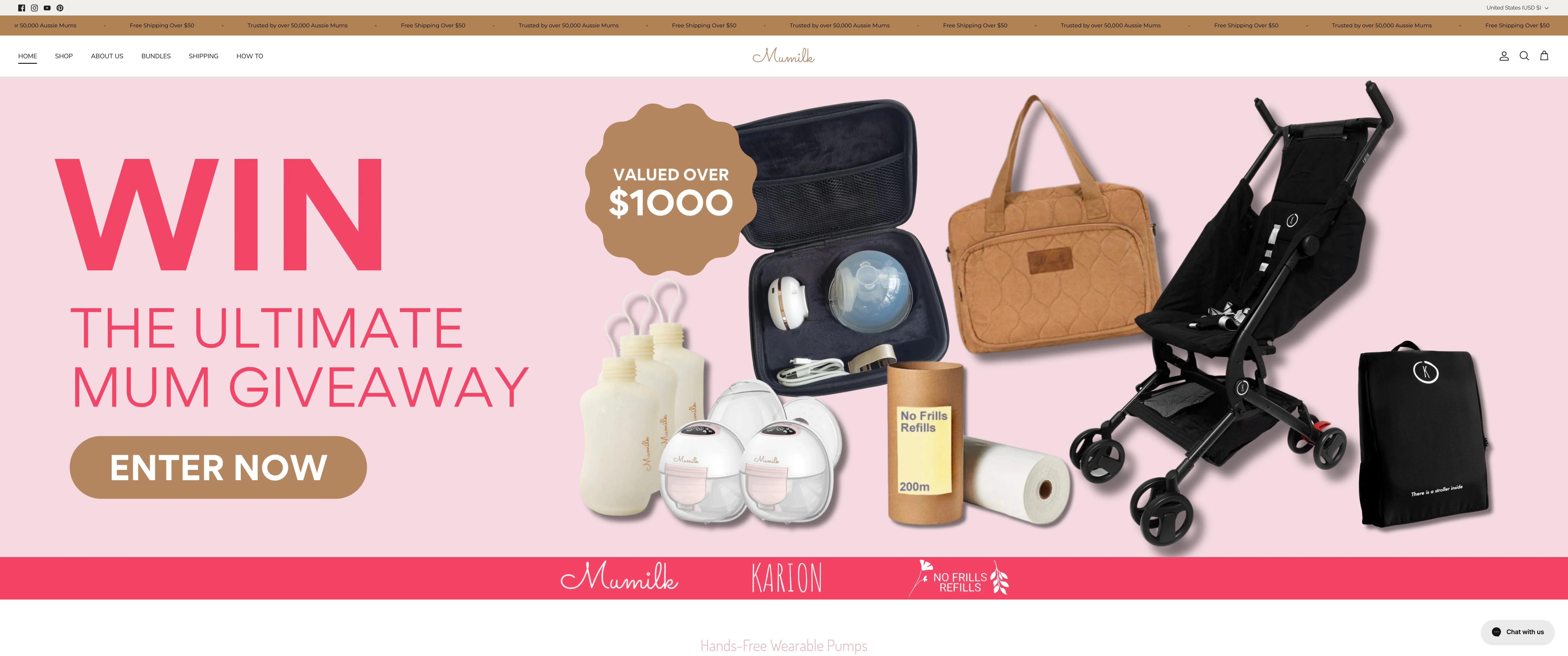 Mumilk: Shopify Plus Redesign for Improved Functionality & Conversion Rates