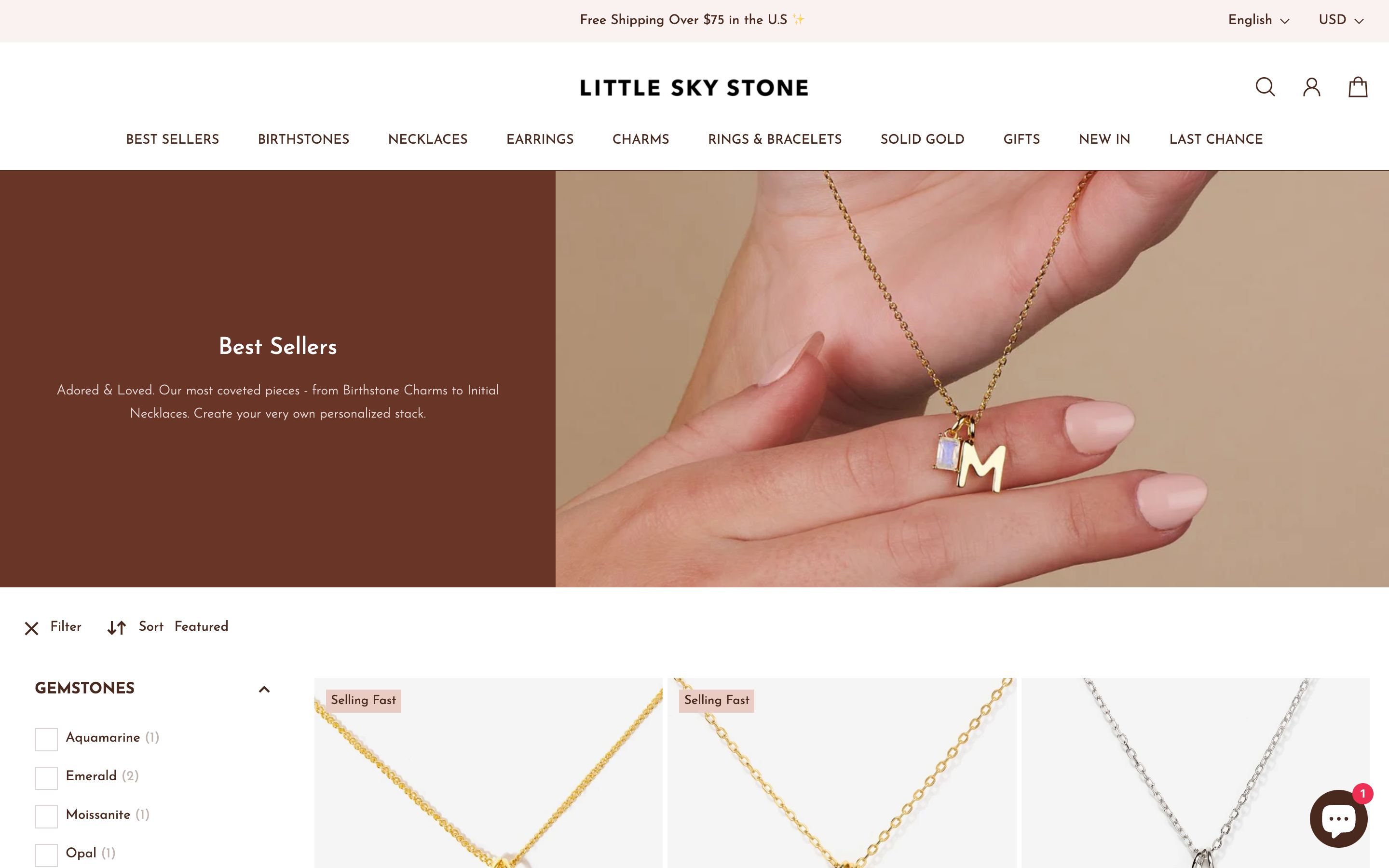Little Sky Stone: Shifting on Shopify 2.0 & elevating UI/UX  screenshot 2