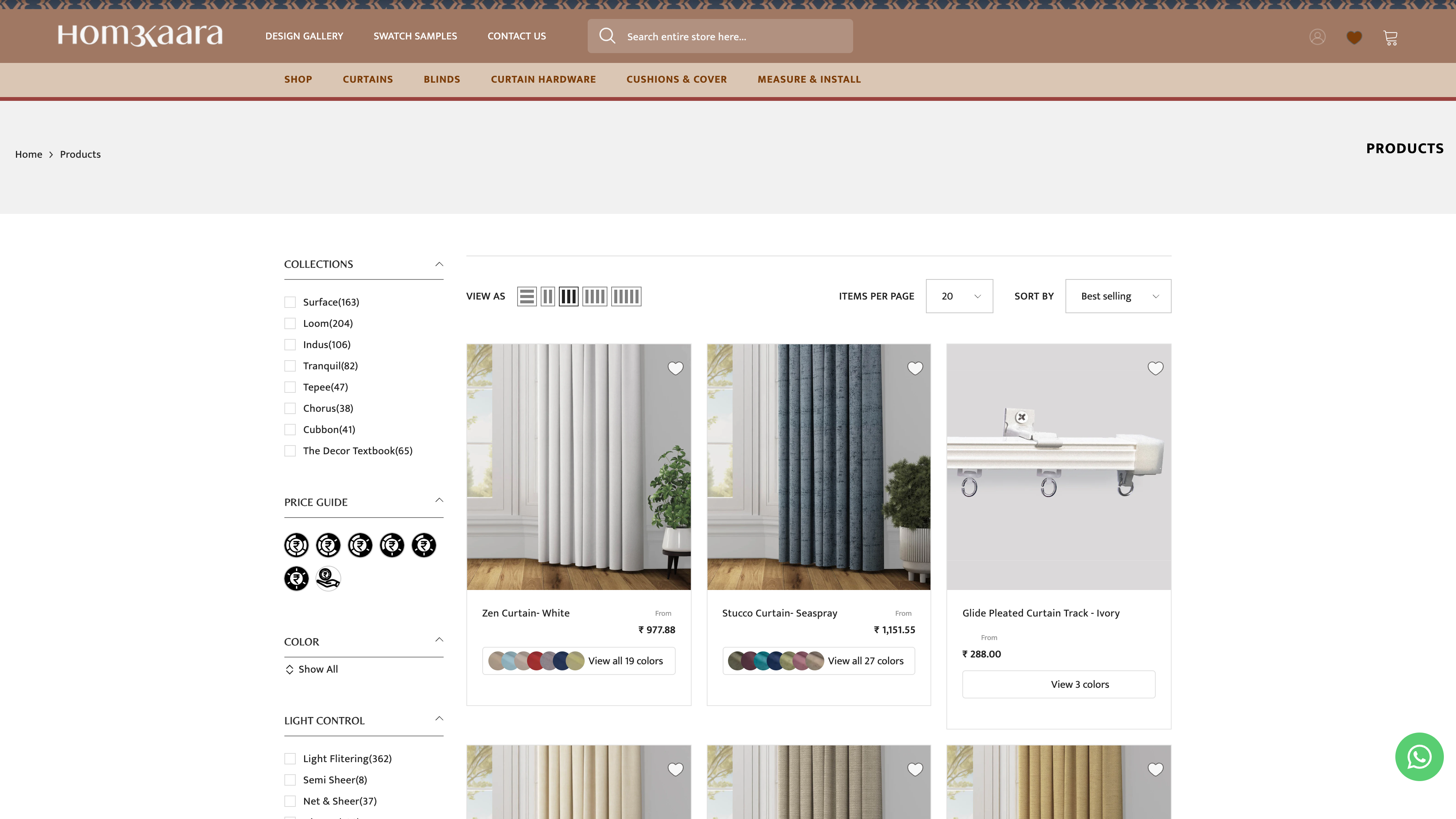 Custom Works for a Home Decor Brand