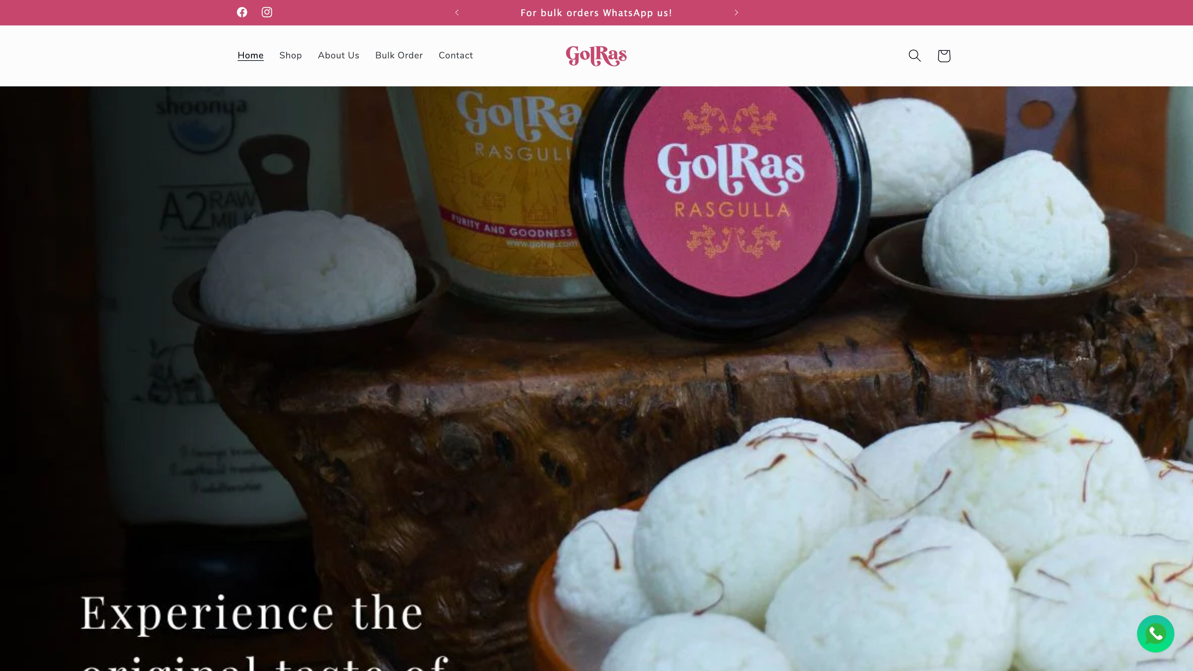 GolRas | Traditional Bengali Rasgulla  screenshot 5