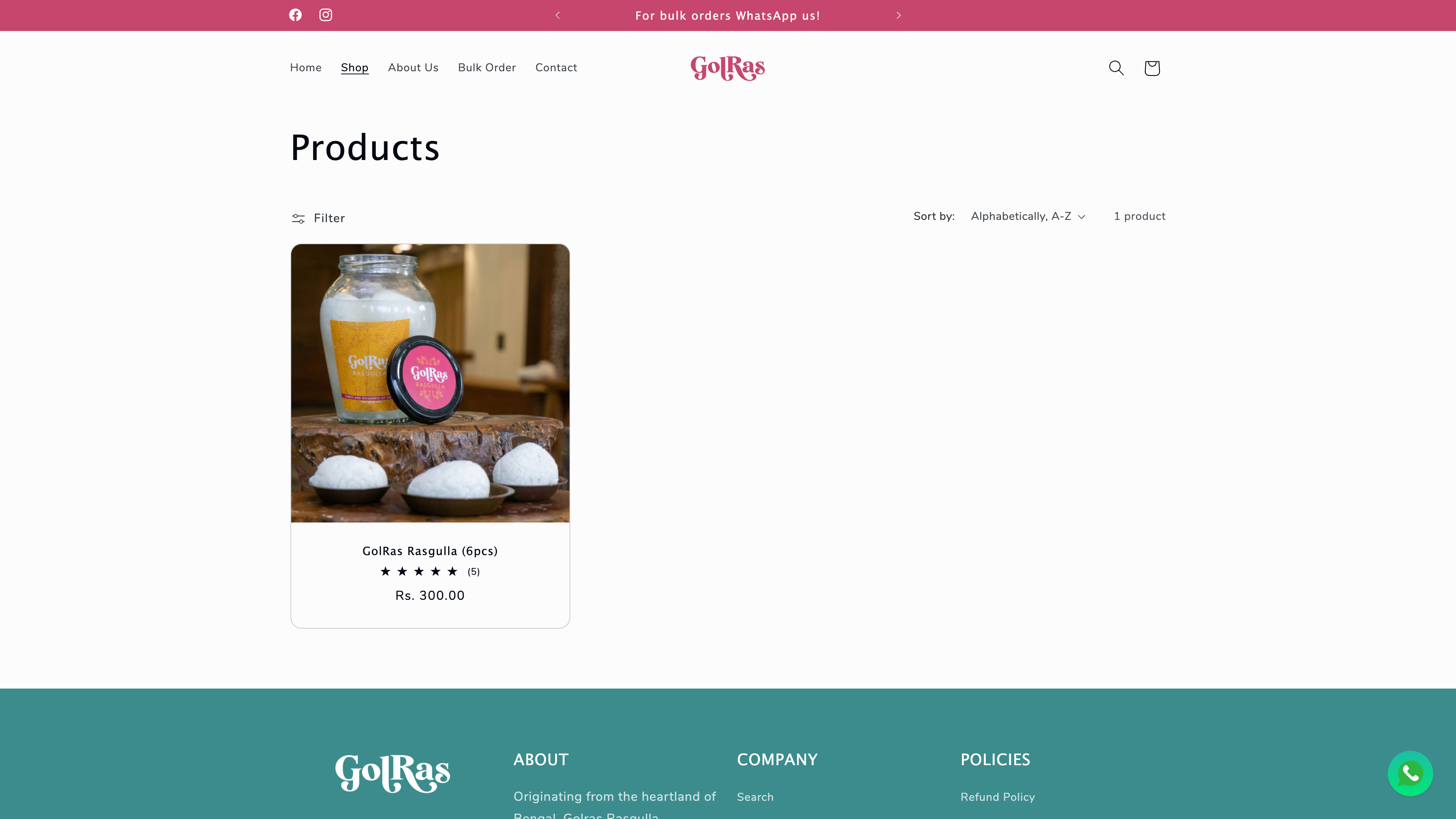 GolRas | Traditional Bengali Rasgulla  screenshot 4