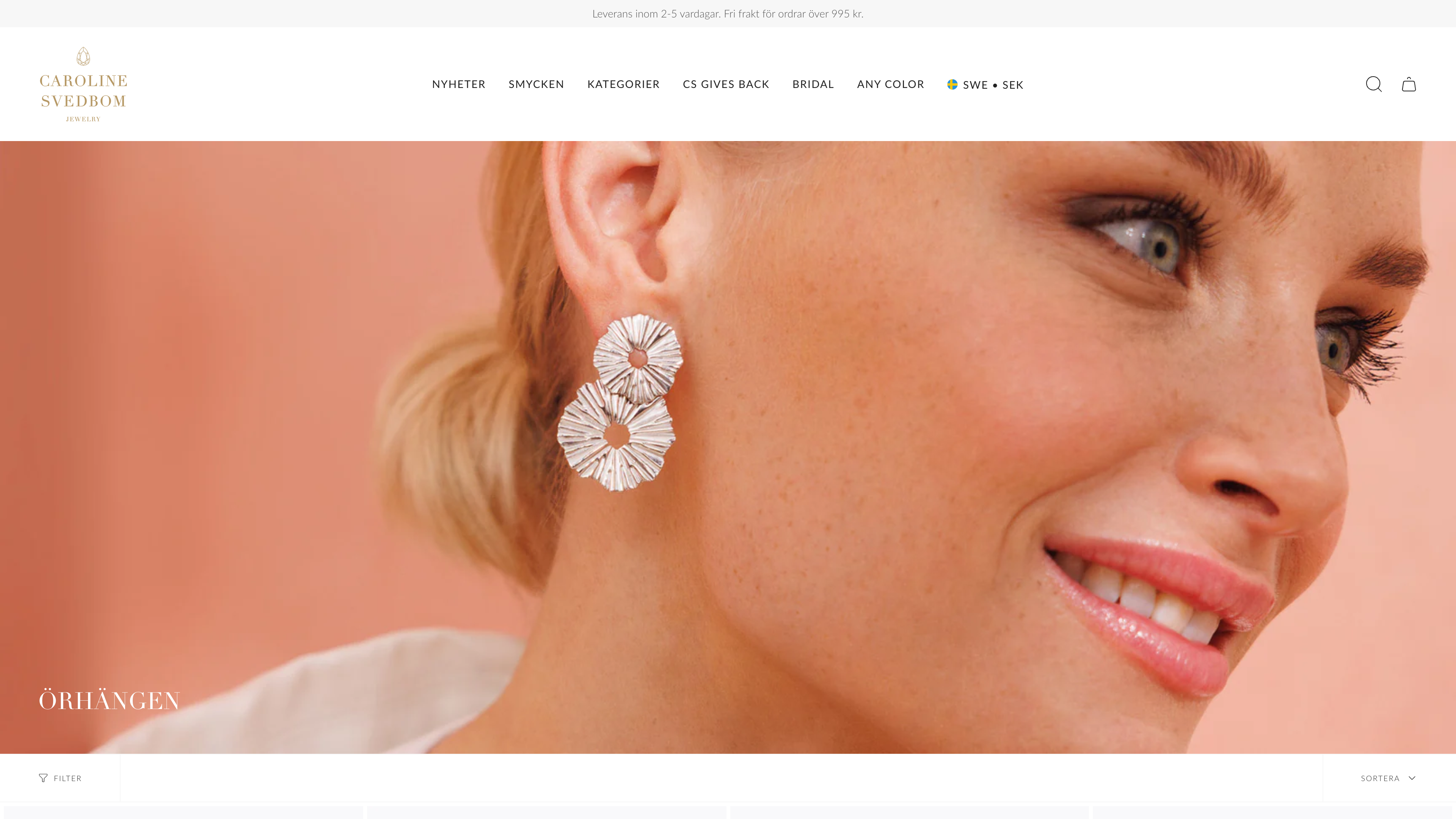 Broadcast theme redesign: Caroline Svedbom screenshot 3