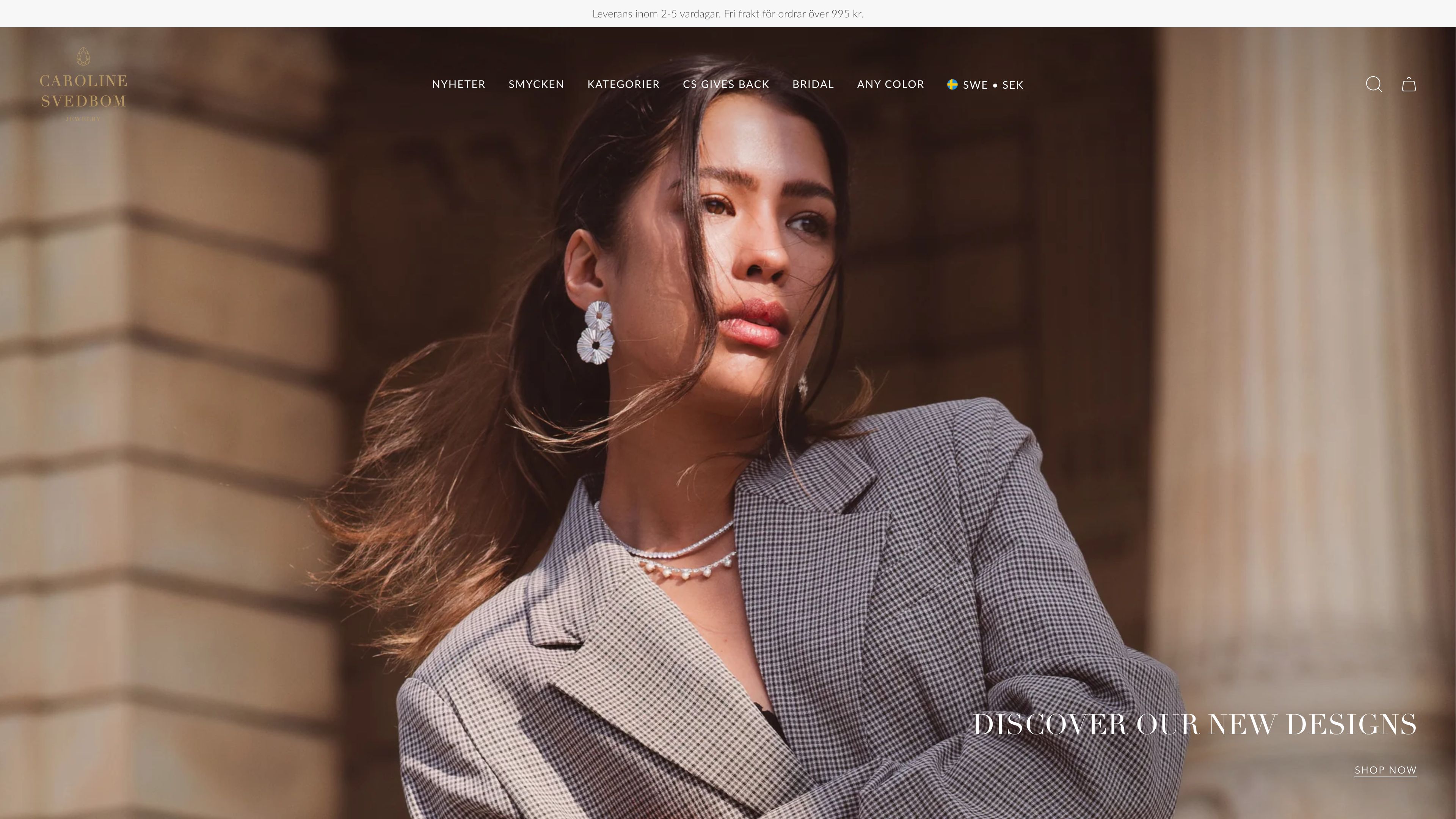 Broadcast theme redesign: Caroline Svedbom screenshot 6