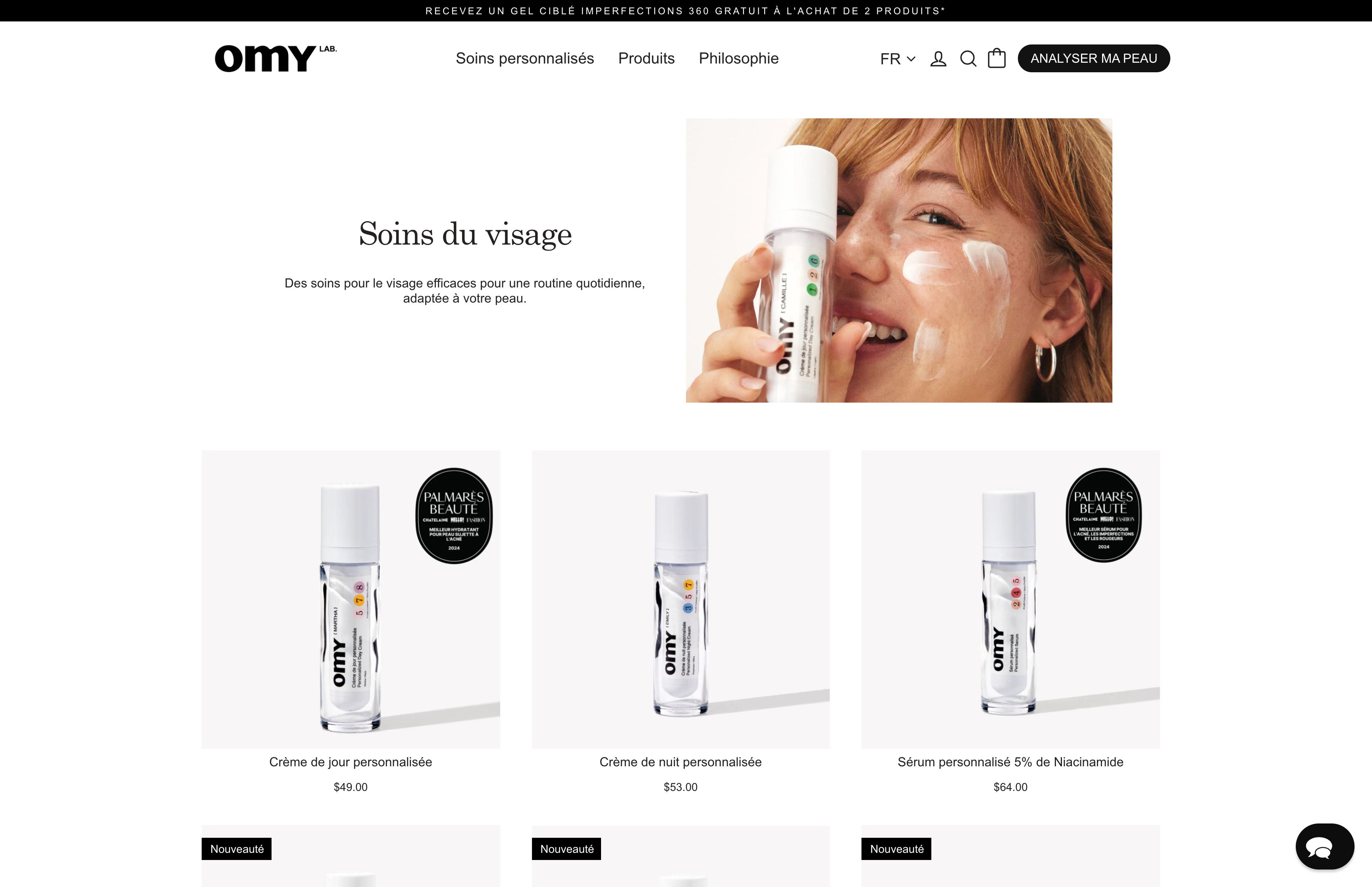 Revolutionizing the industry with personalization - Omy Laboratoires screenshot 5