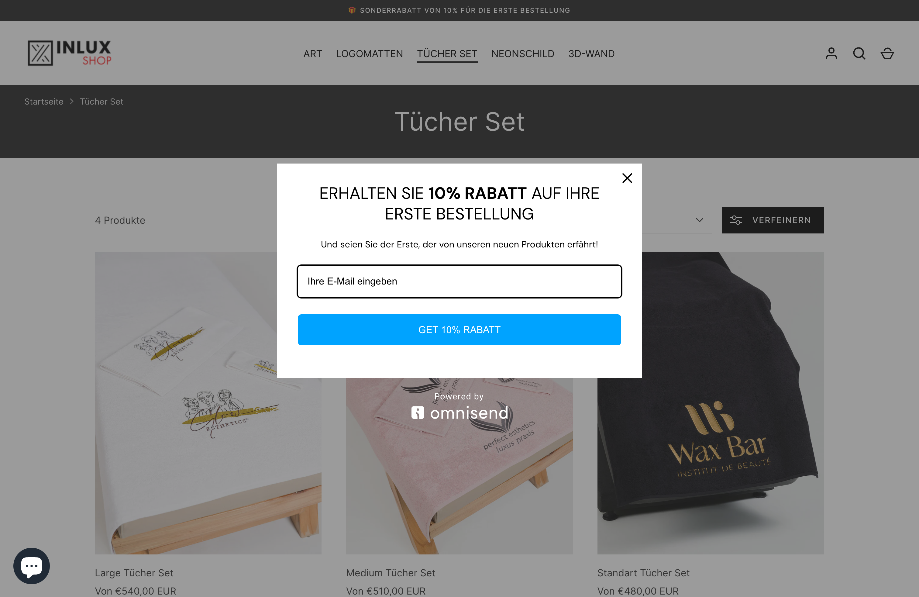 Inlux Shop screenshot 2