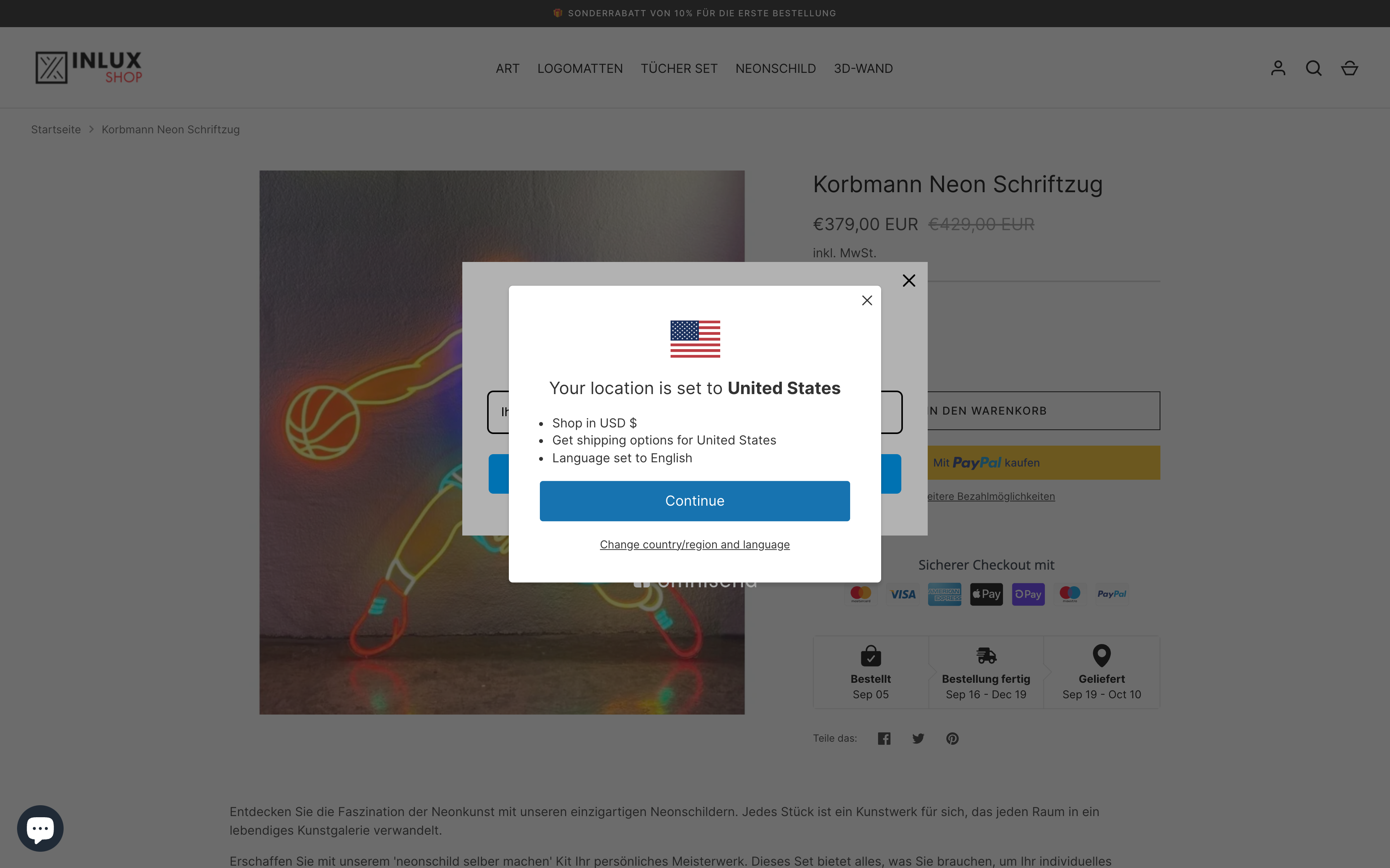 Inlux Shop screenshot 5