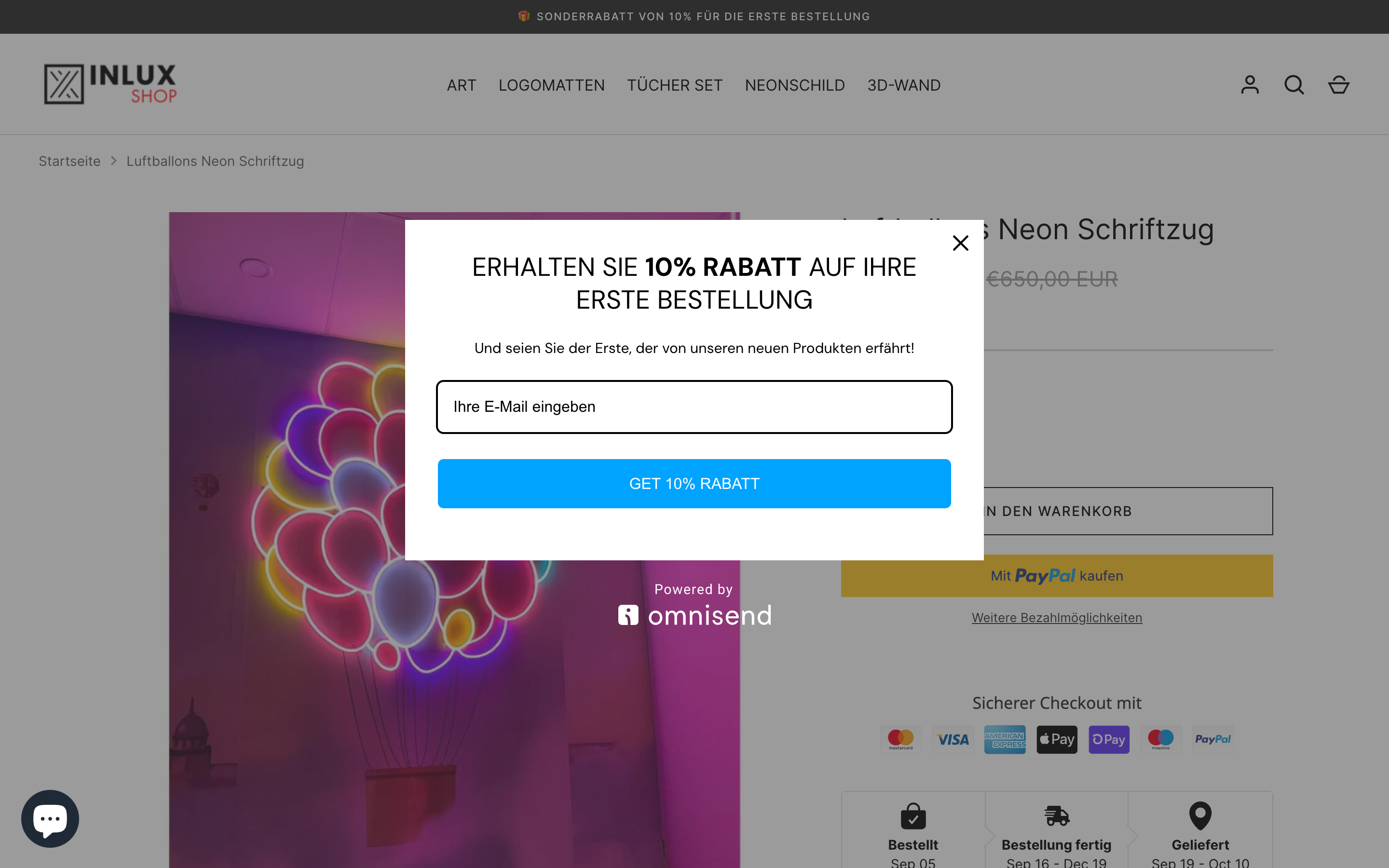Inlux Shop screenshot 6