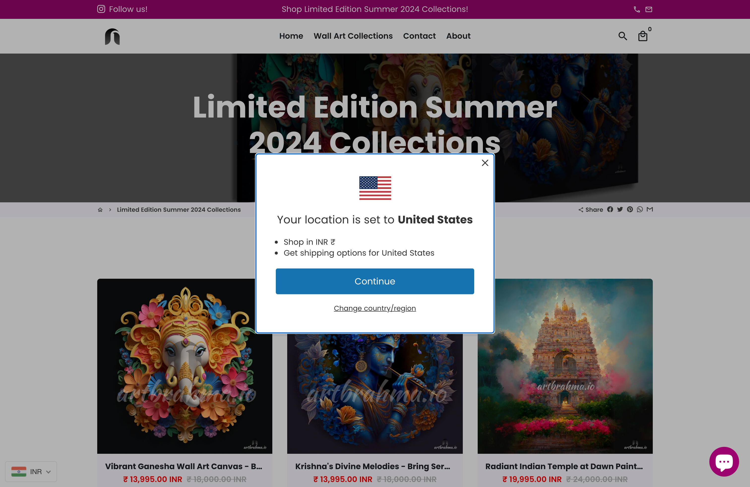 Art Brahma - AI Artworks Shop screenshot 2